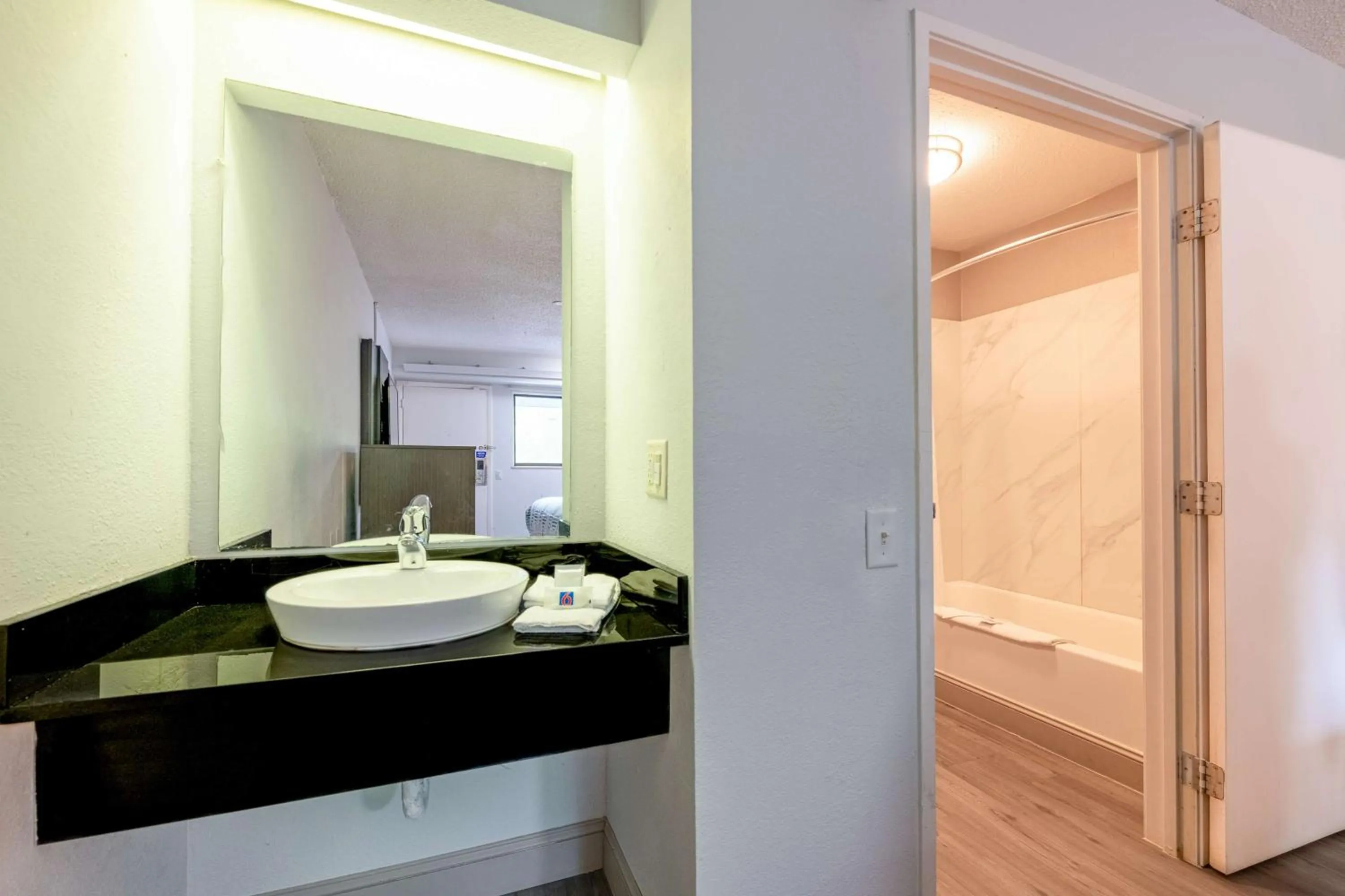 Bathroom in Motel 6-Charlotte, NC - Coliseum