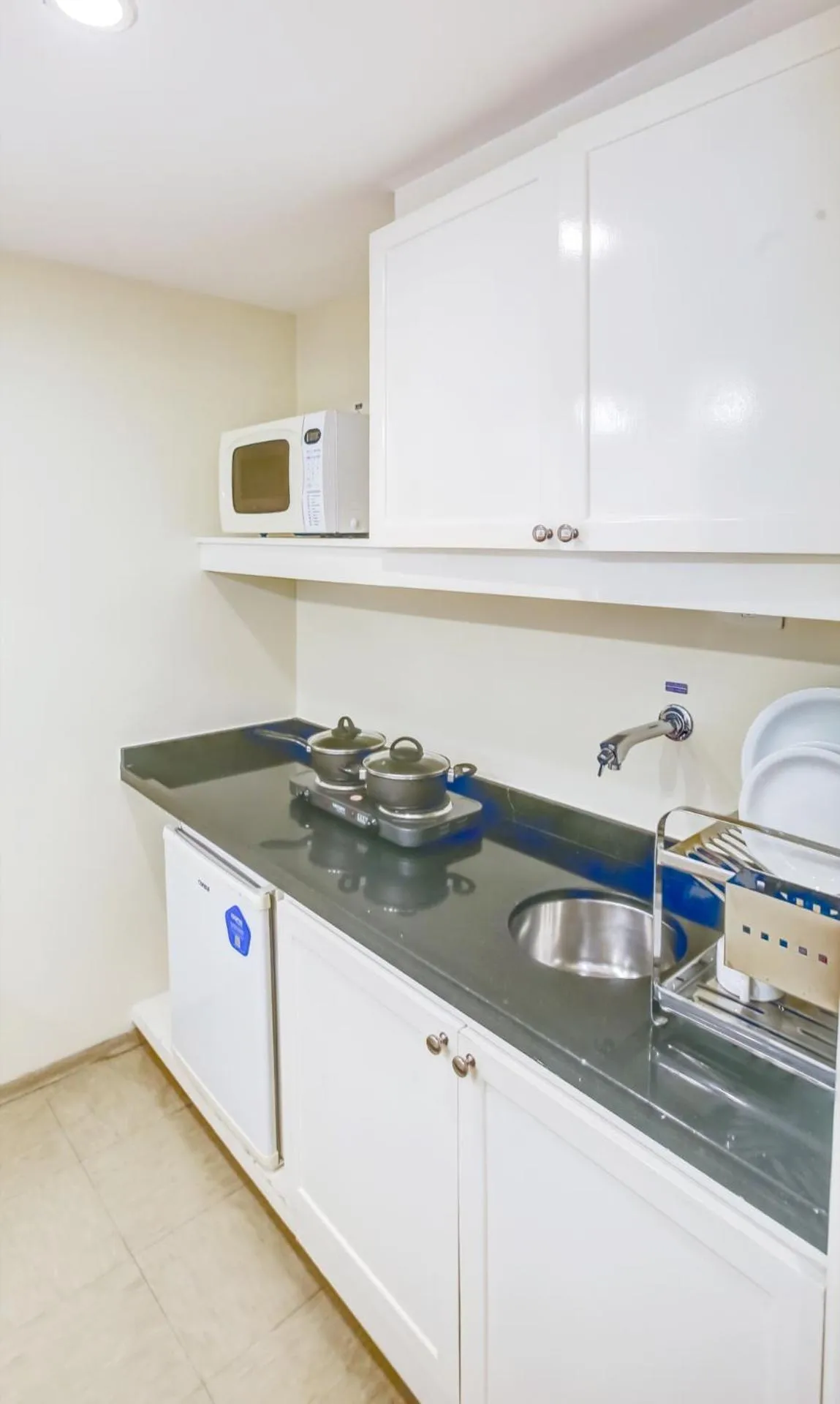 Kitchen or kitchenette in Roomo Transamerica SP Itaim Bibi