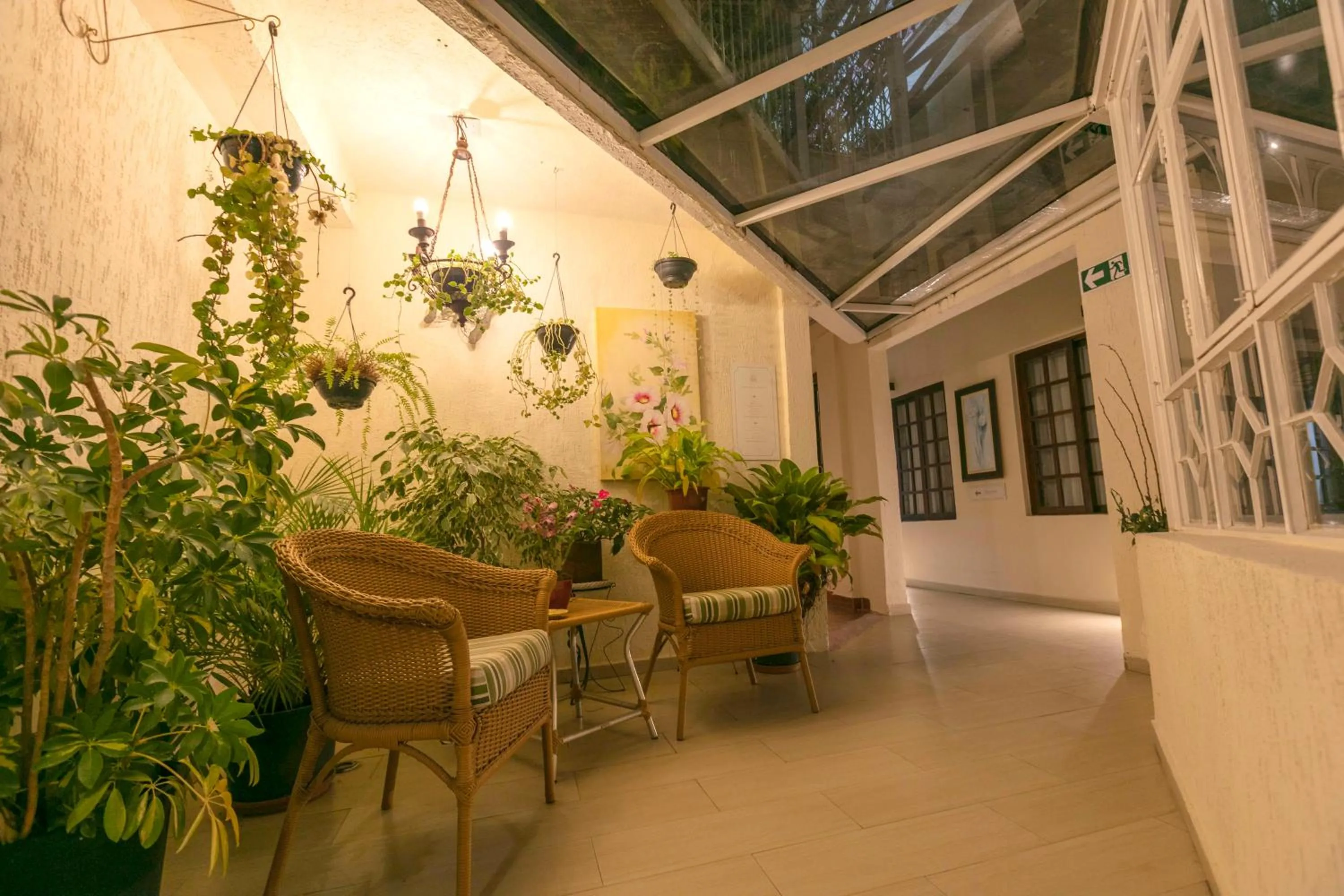 Living room in Pousada das Hortênsias