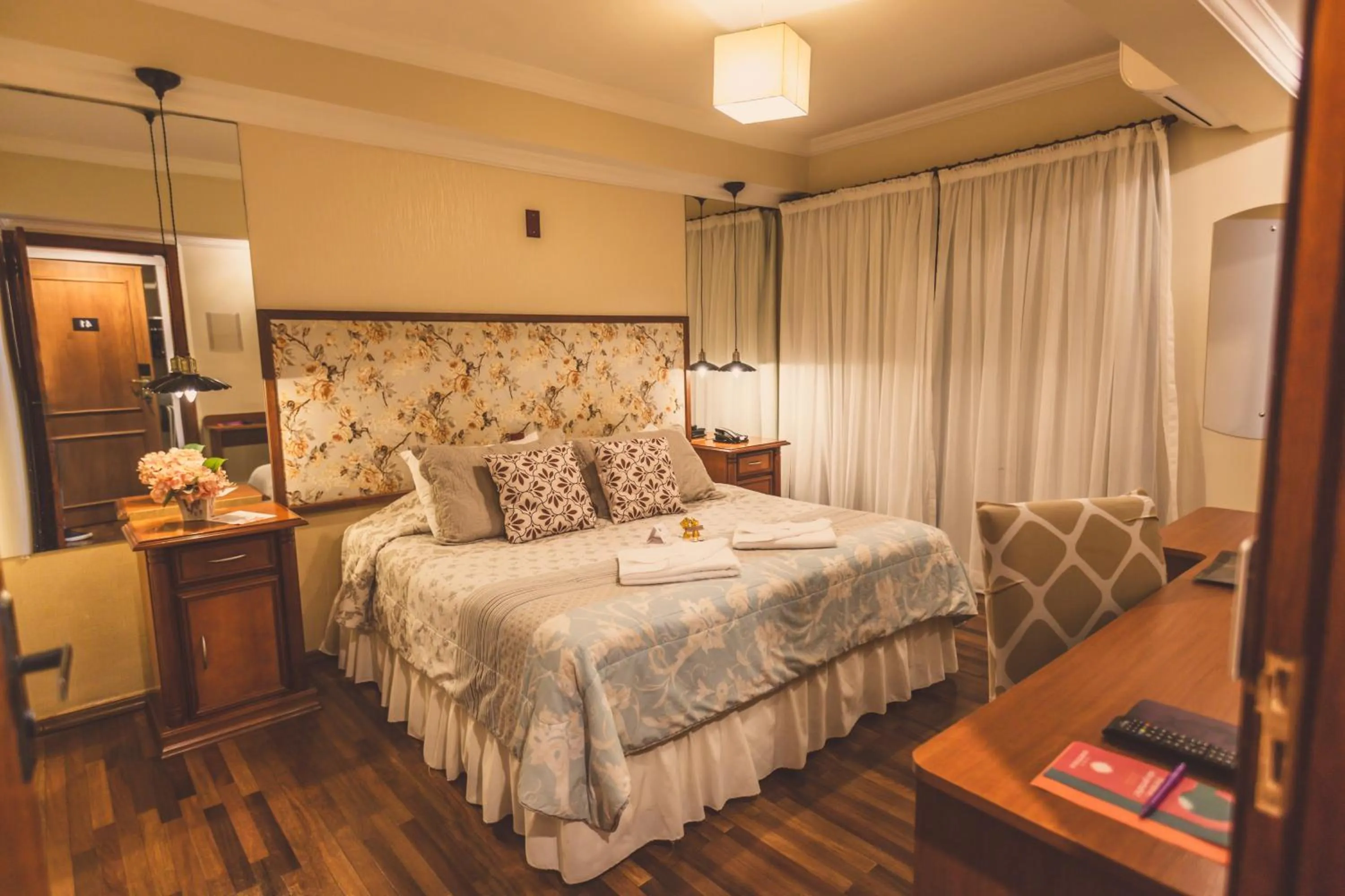 Bedroom, Bed in Pousada das Hortênsias