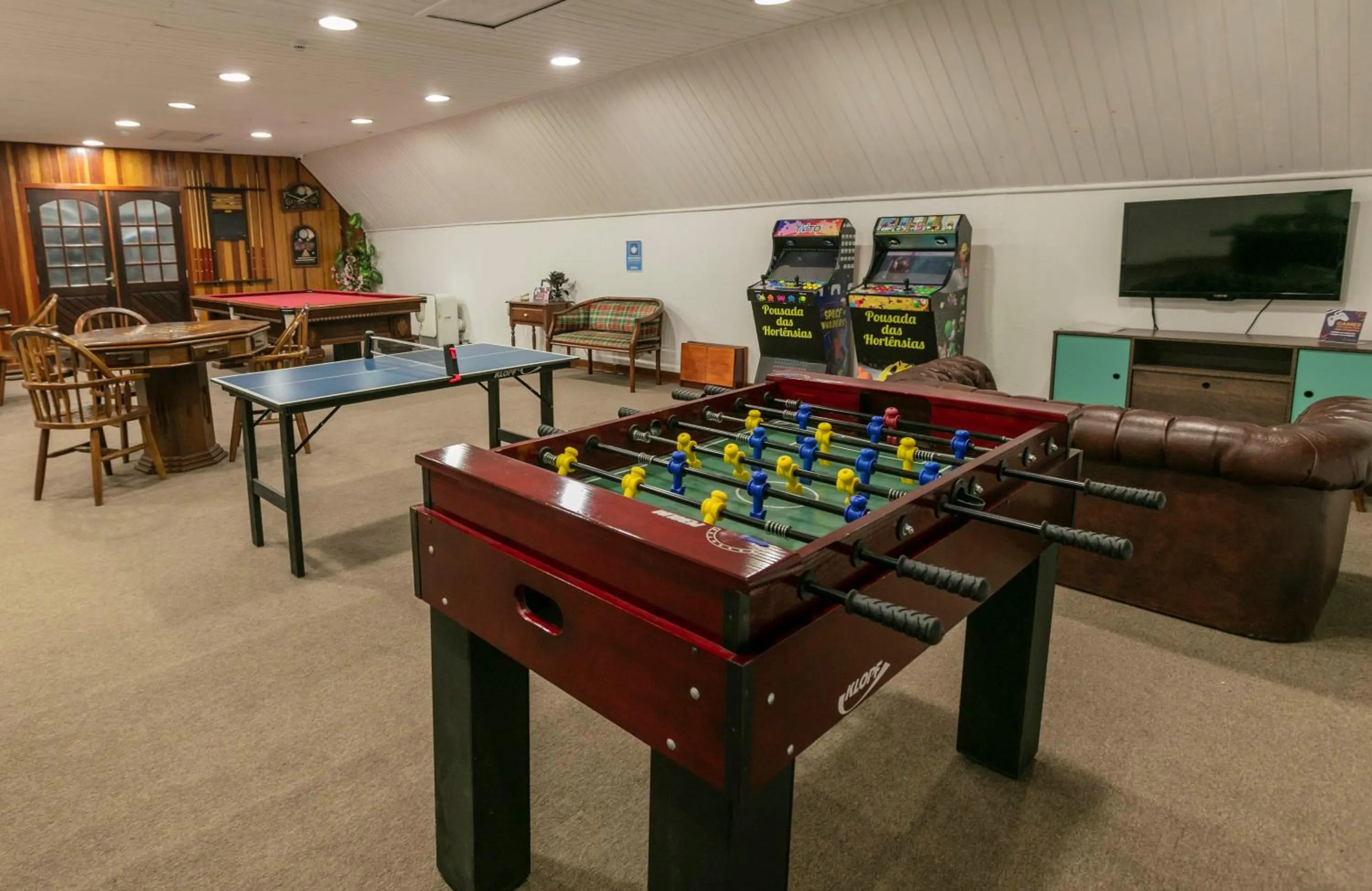 Game Room in Pousada das Hortênsias
