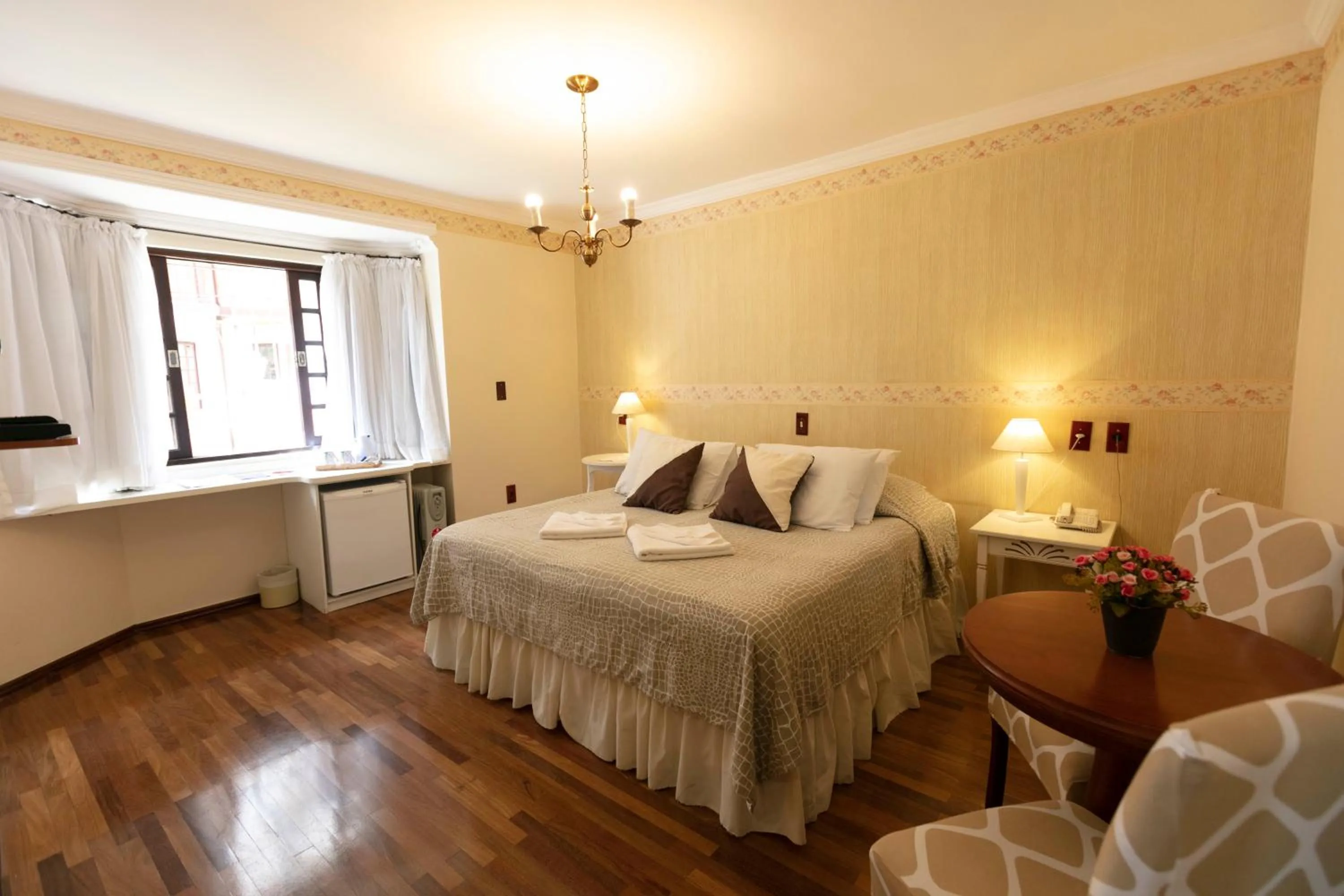 Bedroom, Bed in Pousada das Hortênsias