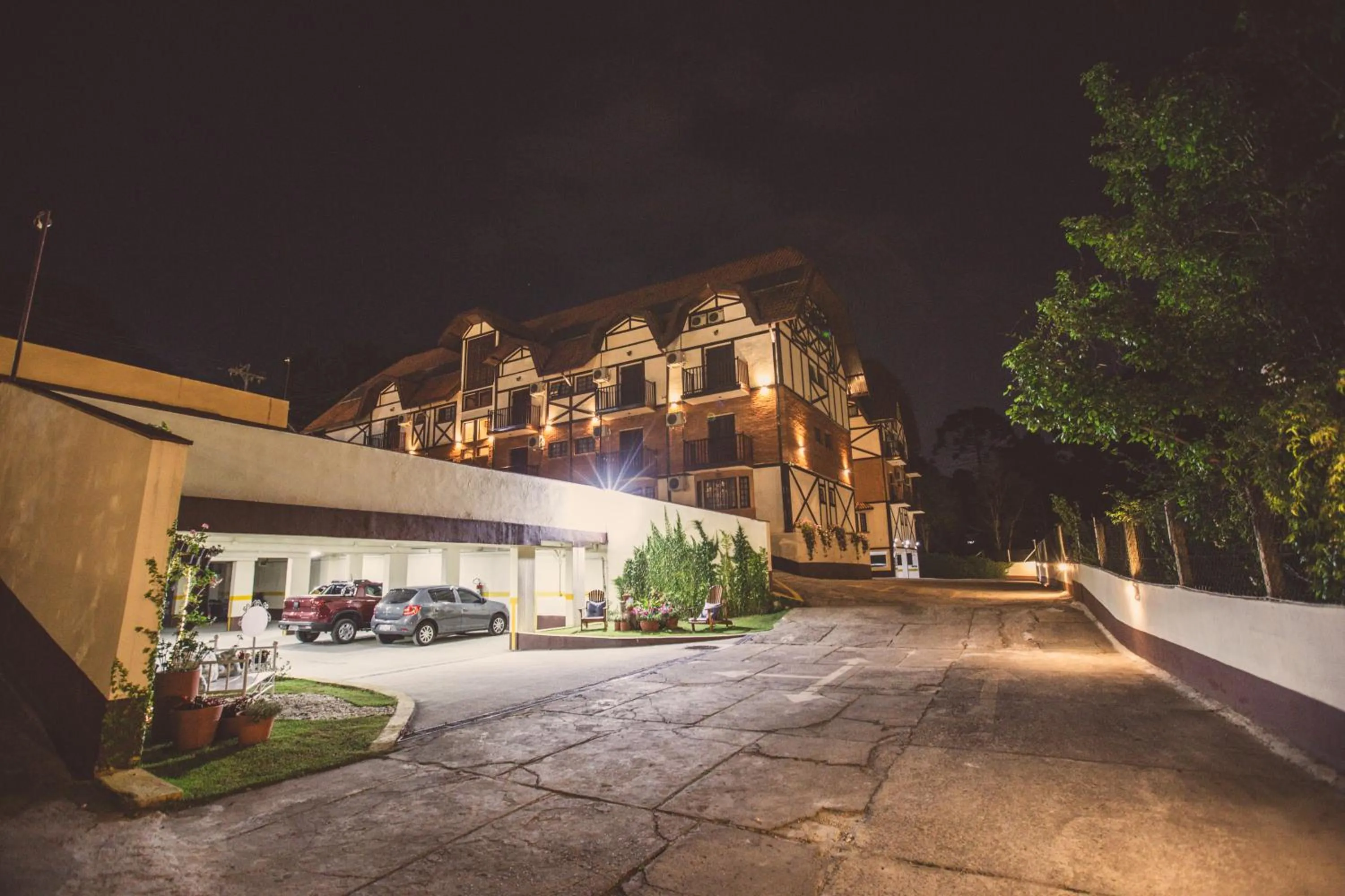 Parking in Pousada das Hortênsias