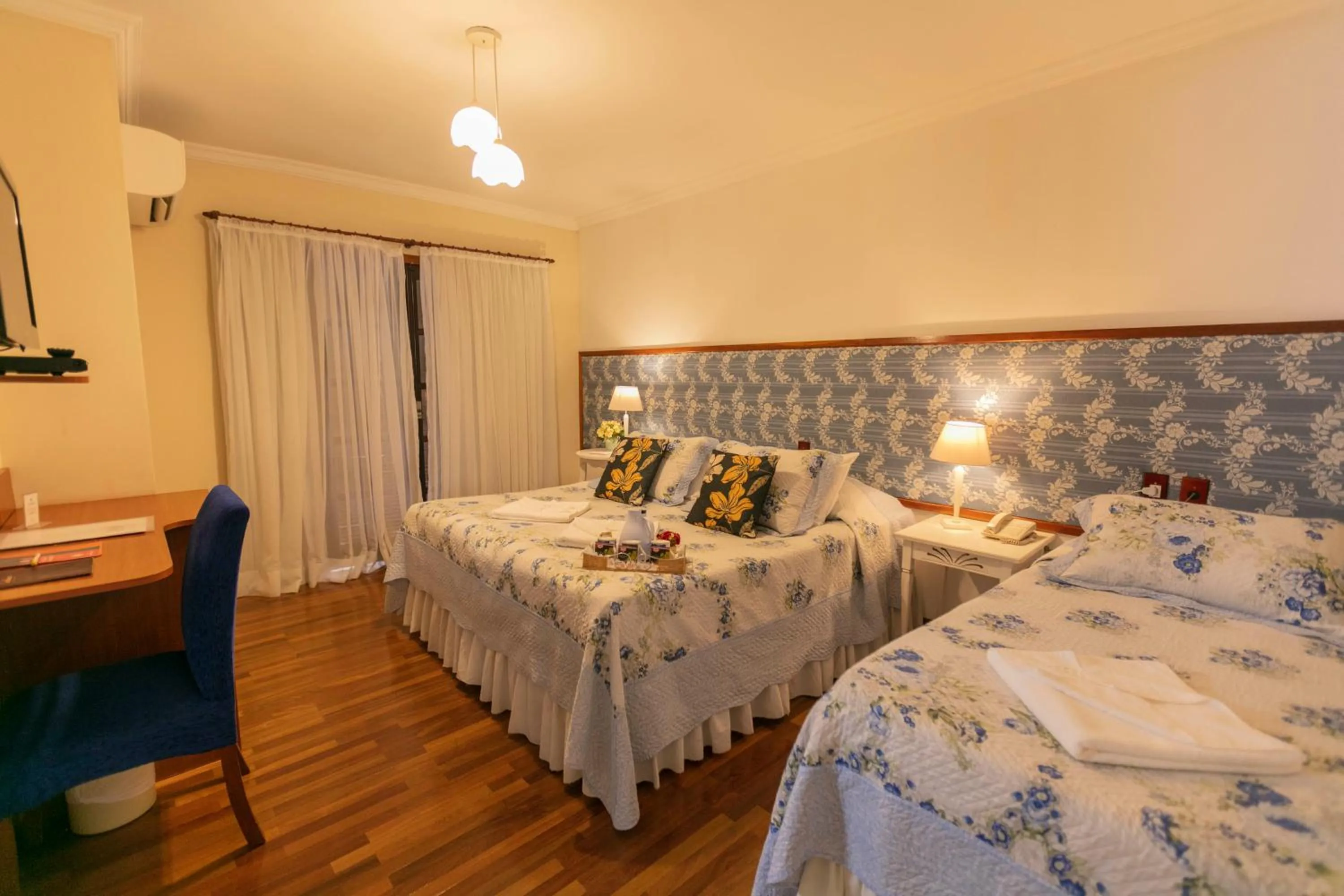 Bedroom, Bed in Pousada das Hortênsias