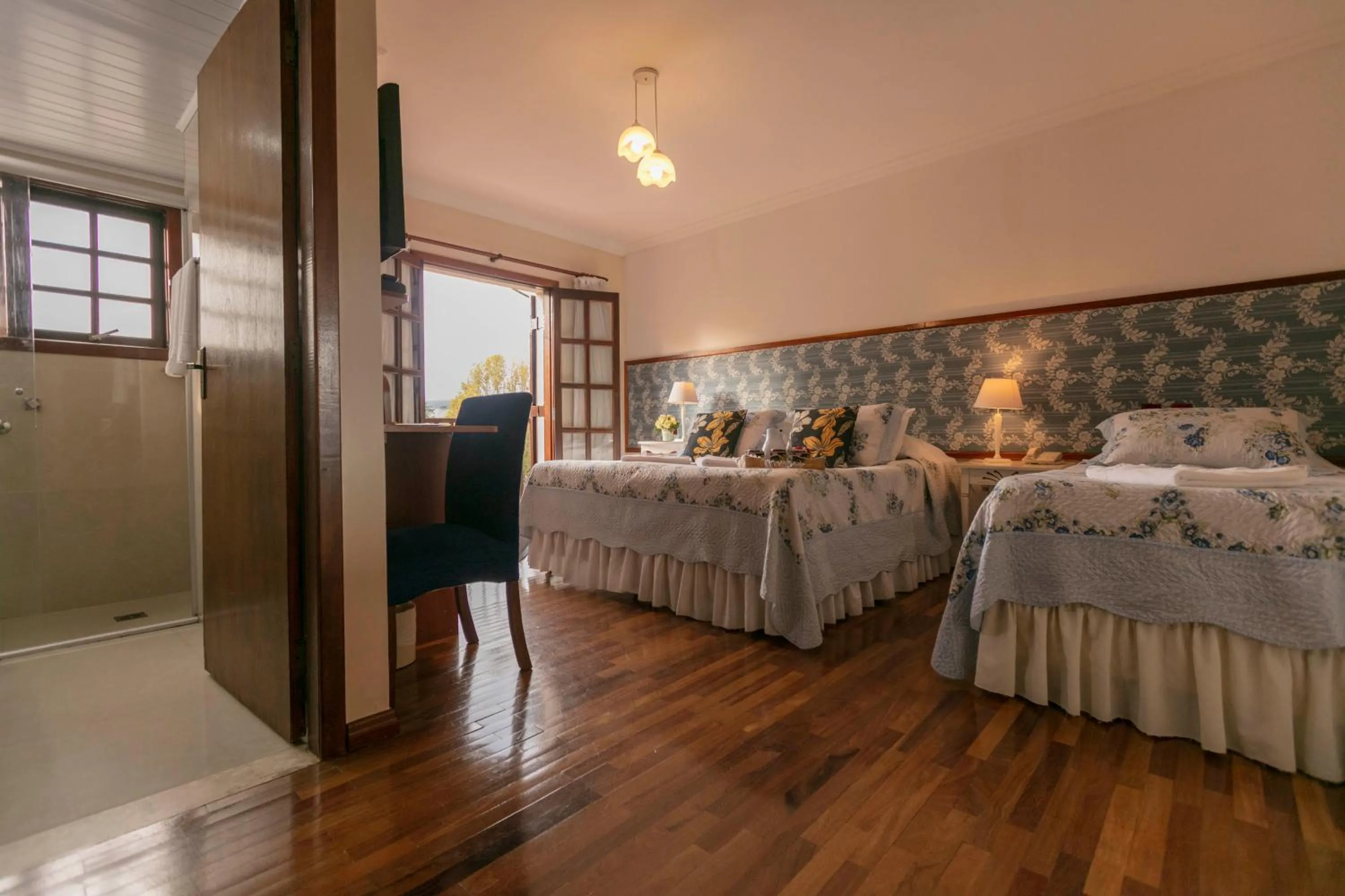 Bedroom, Bed in Pousada das Hortênsias