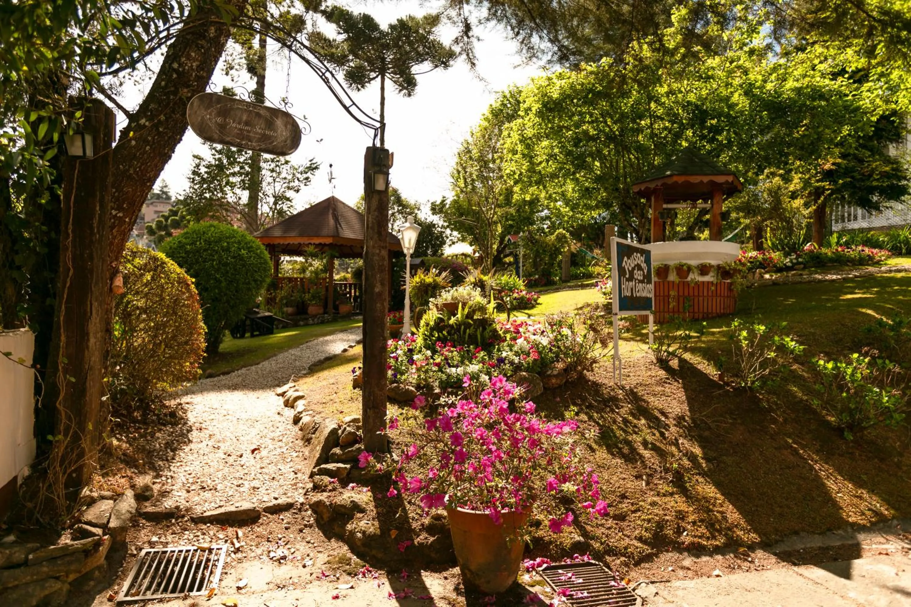 Garden in Pousada das Hortênsias
