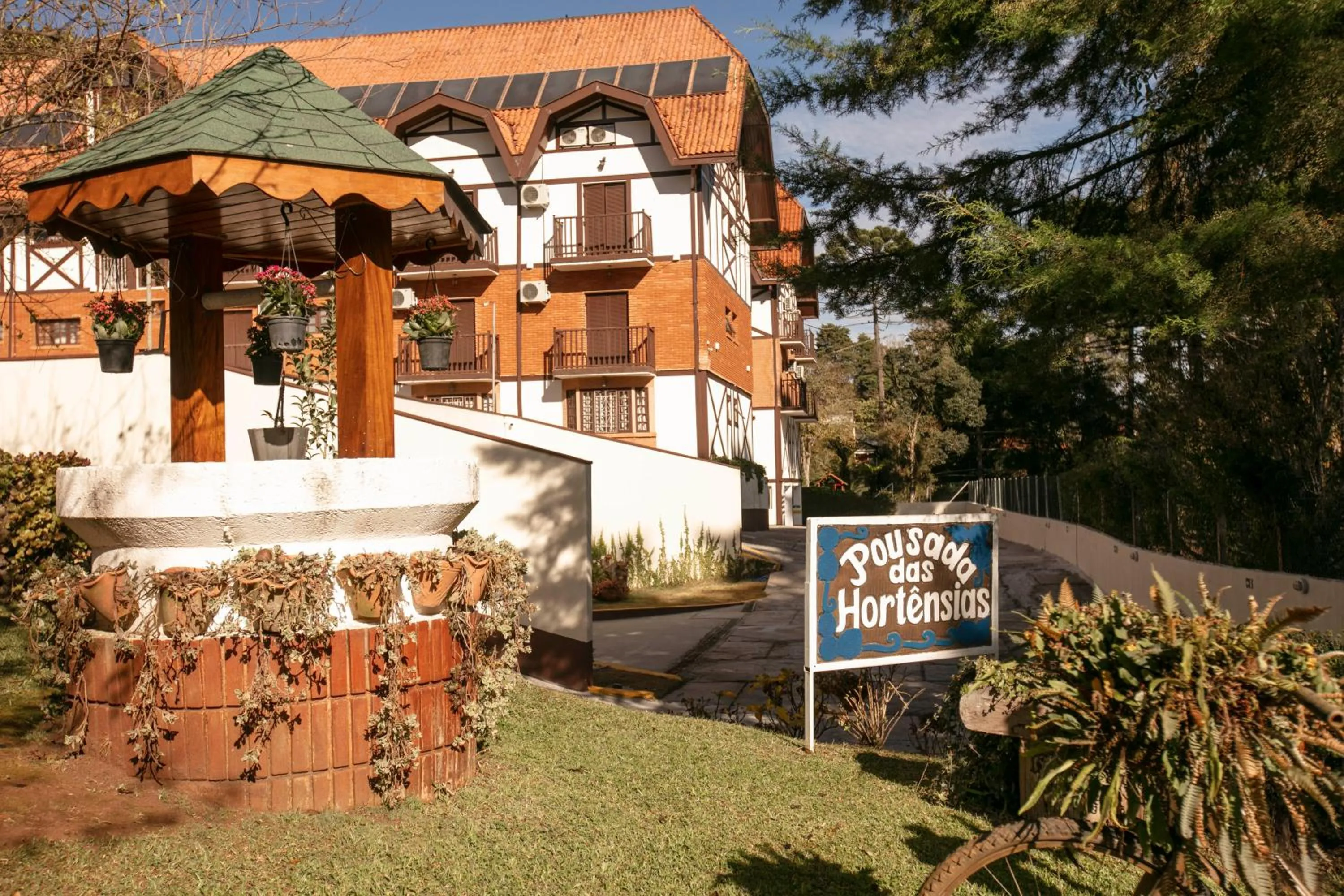 Property building in Pousada das Hortênsias