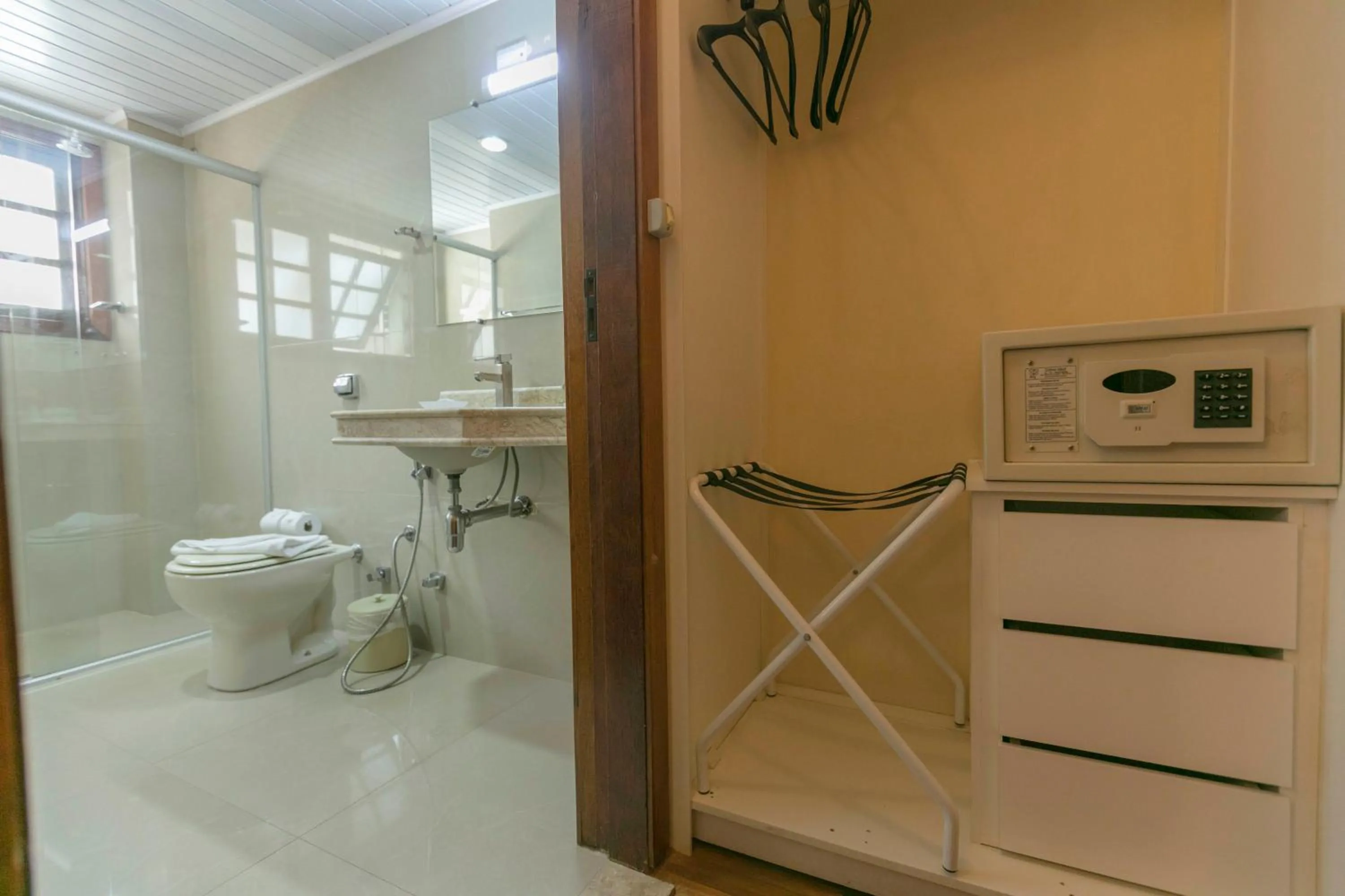 Shower in Pousada das Hortênsias