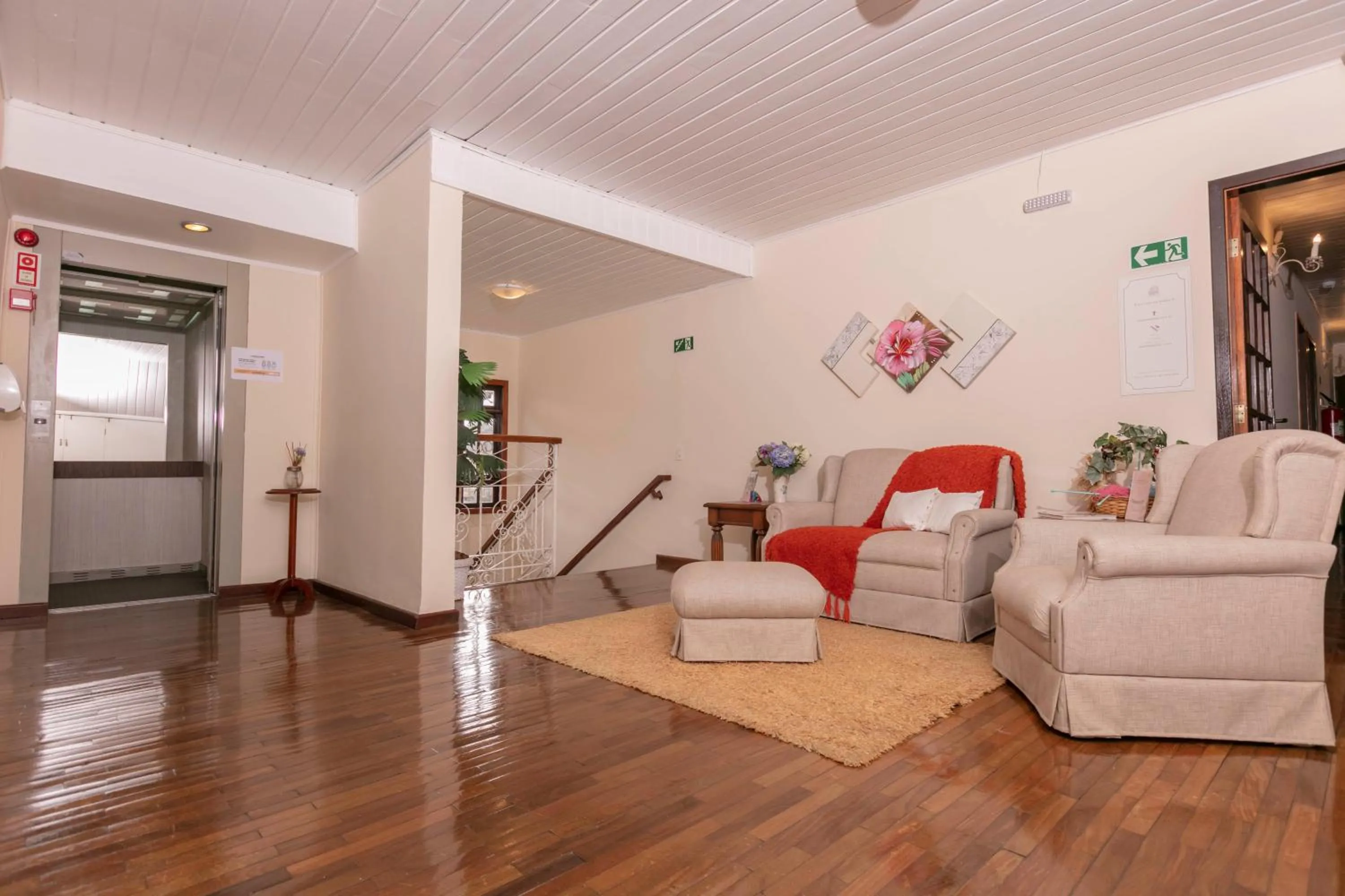Living room in Pousada das Hortênsias