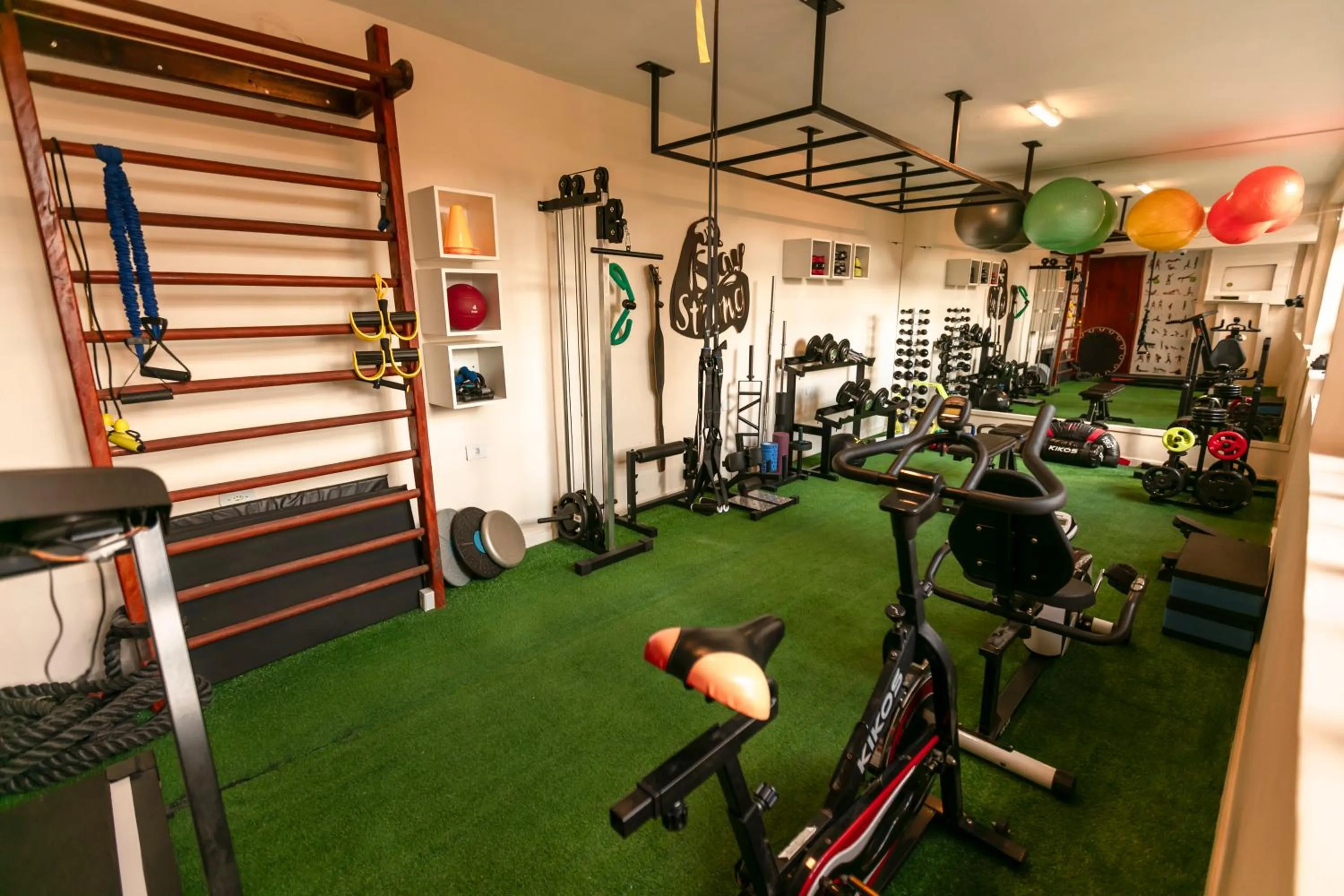 Fitness centre/facilities in Pousada das Hortênsias