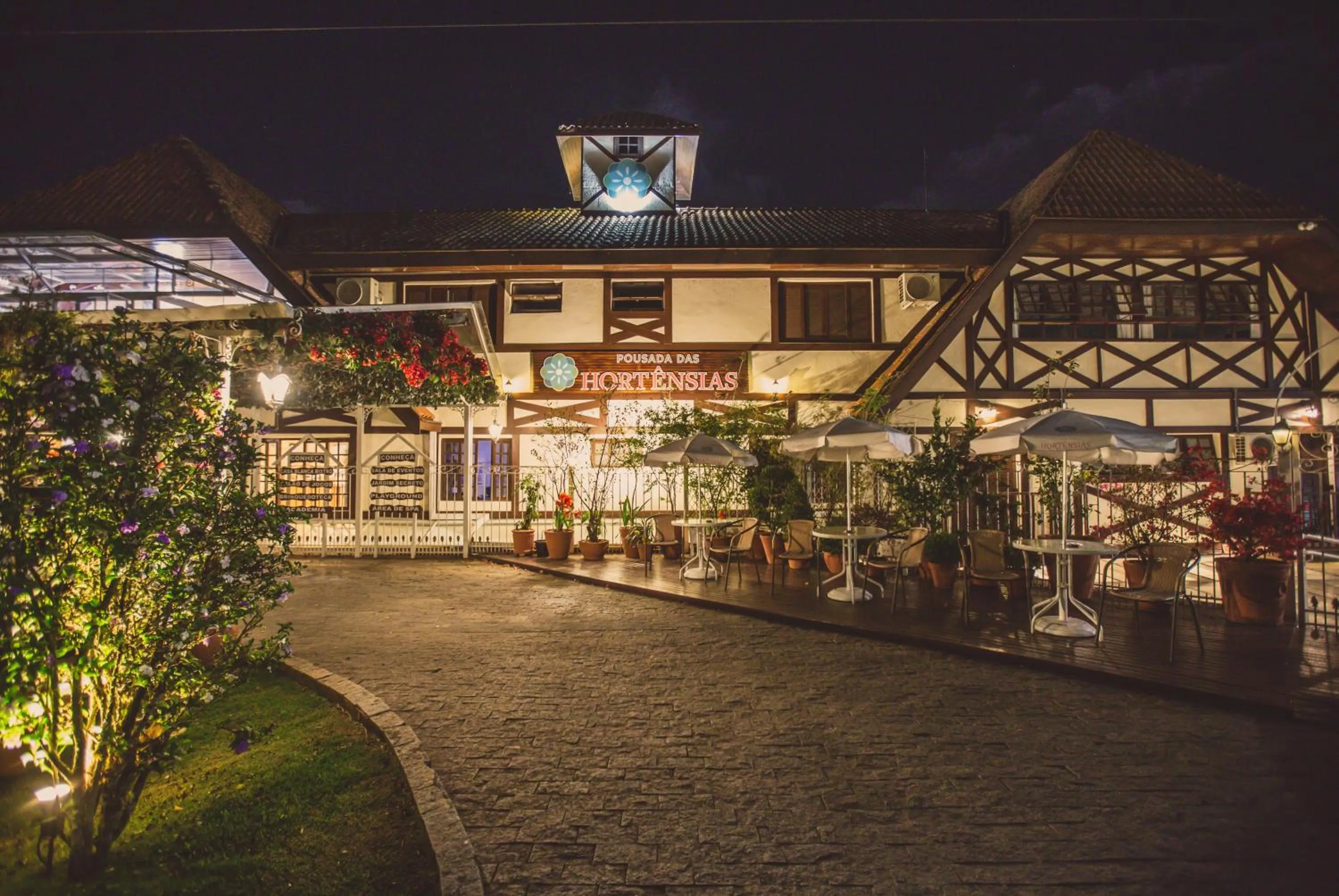 Facade/entrance in Pousada das Hortênsias