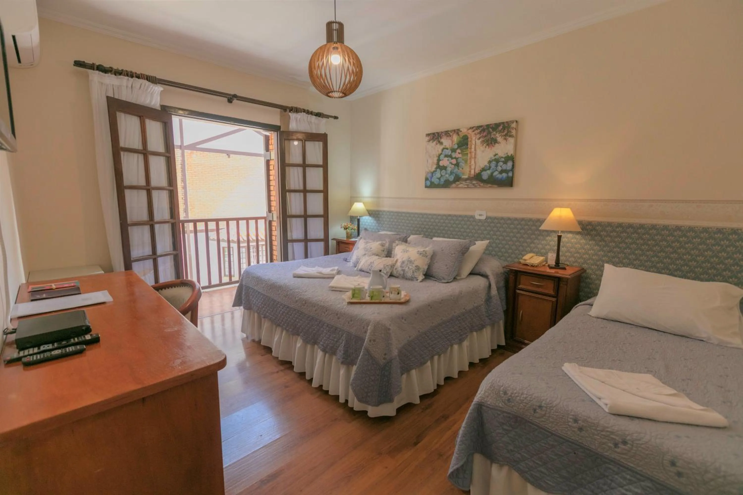 Bedroom, Bed in Pousada das Hortênsias