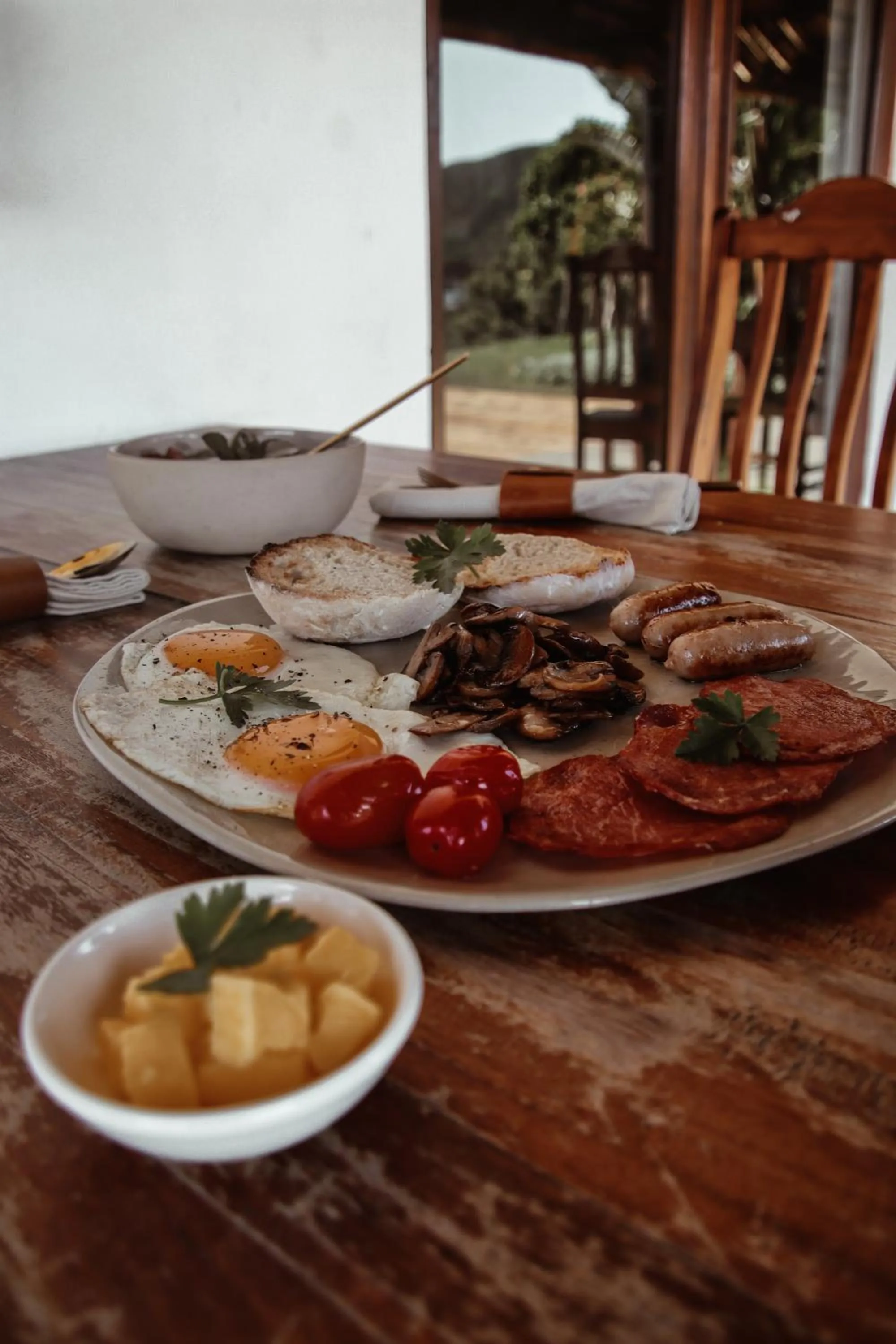 Breakfast in Stanley Island