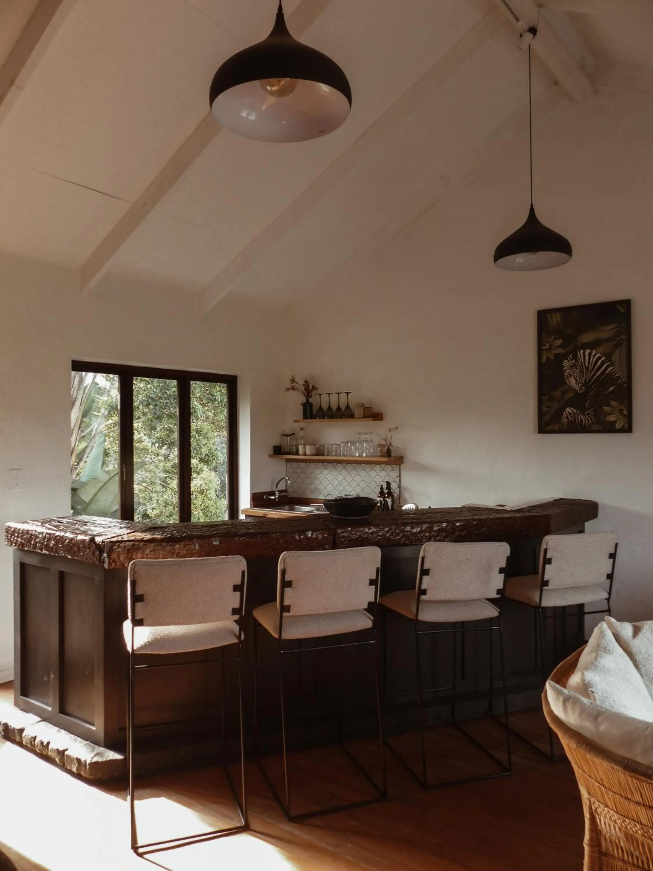 Living room in Stanley Island