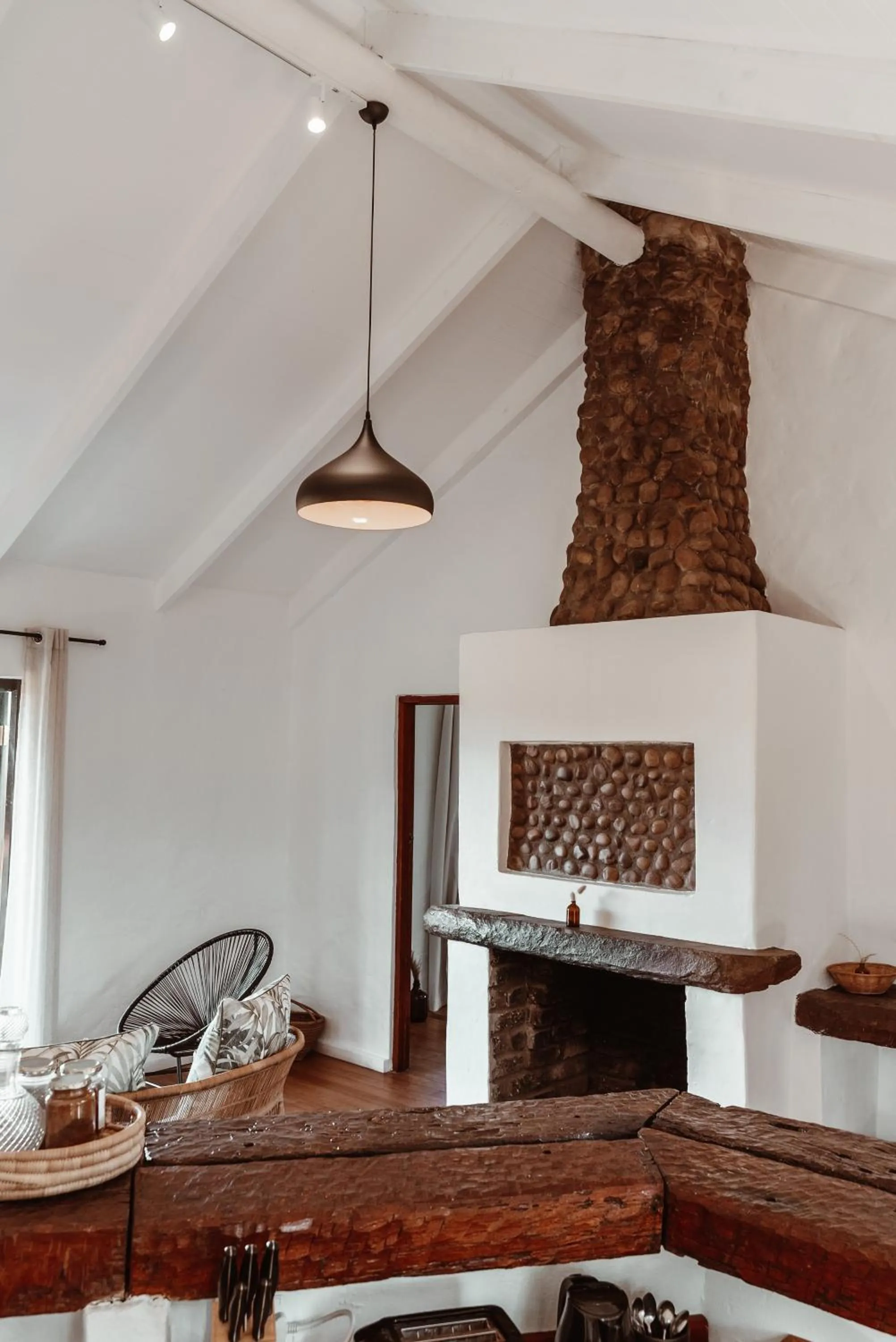 Living room in Stanley Island