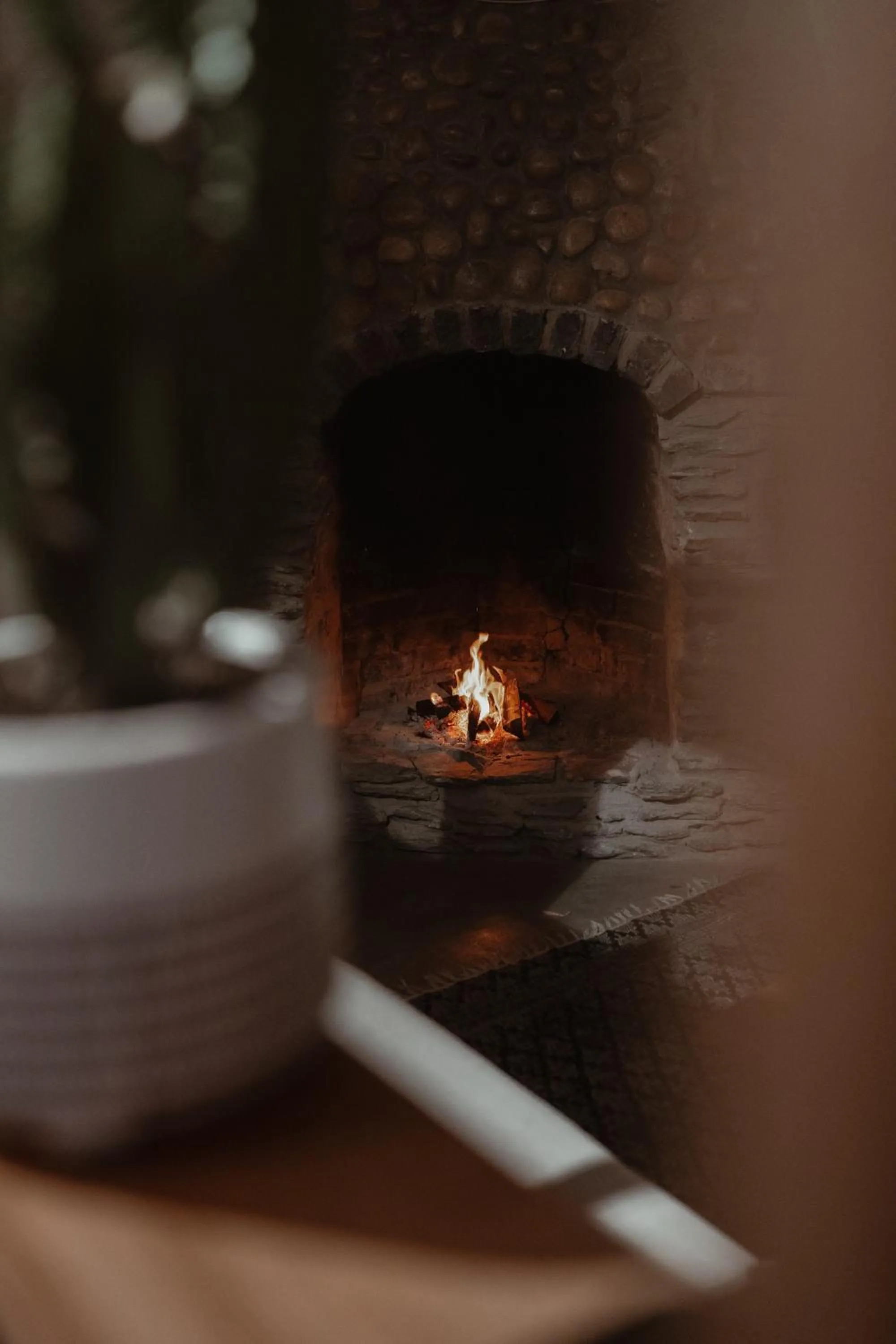 fireplace in Stanley Island