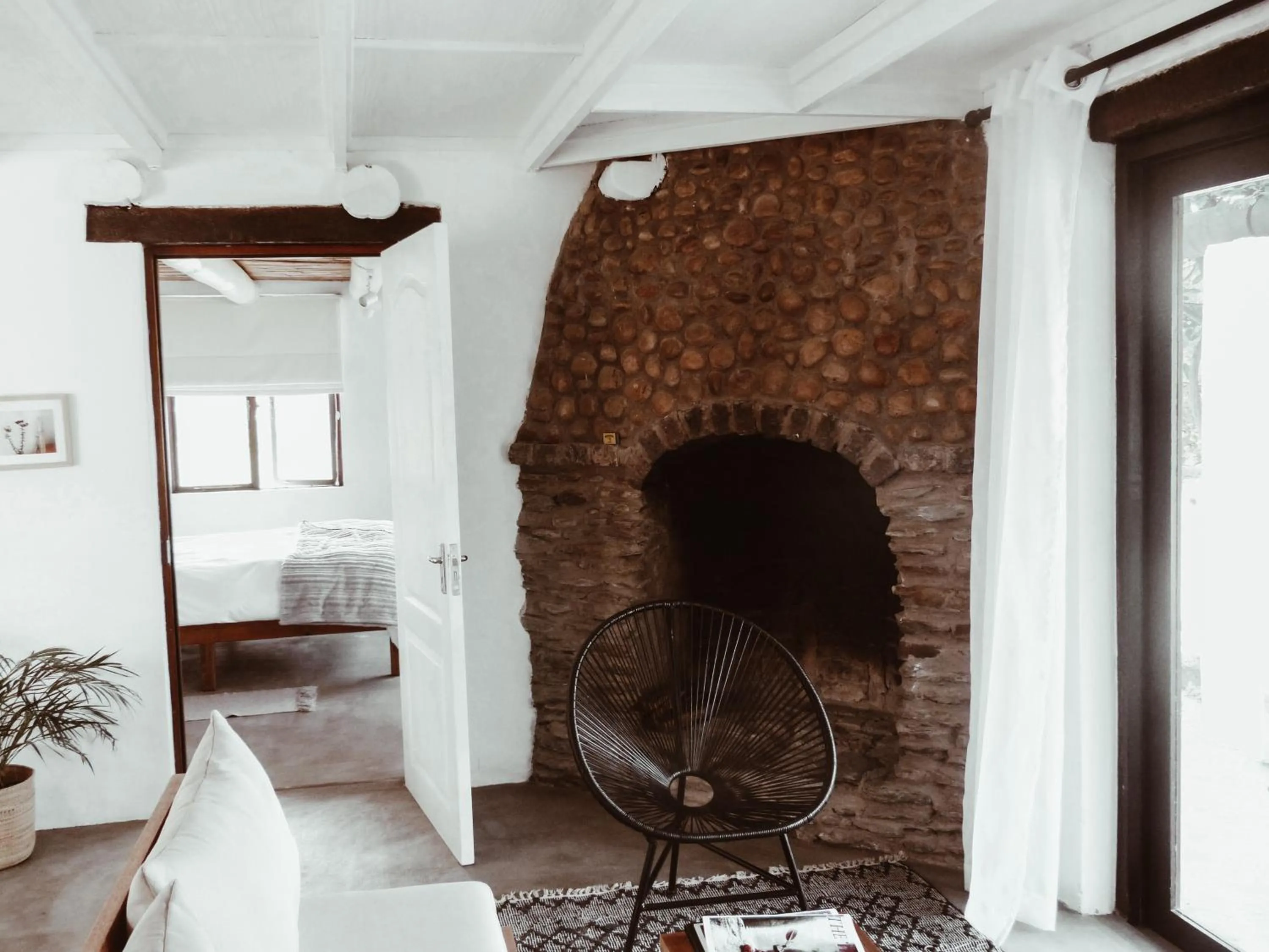 fireplace in Stanley Island