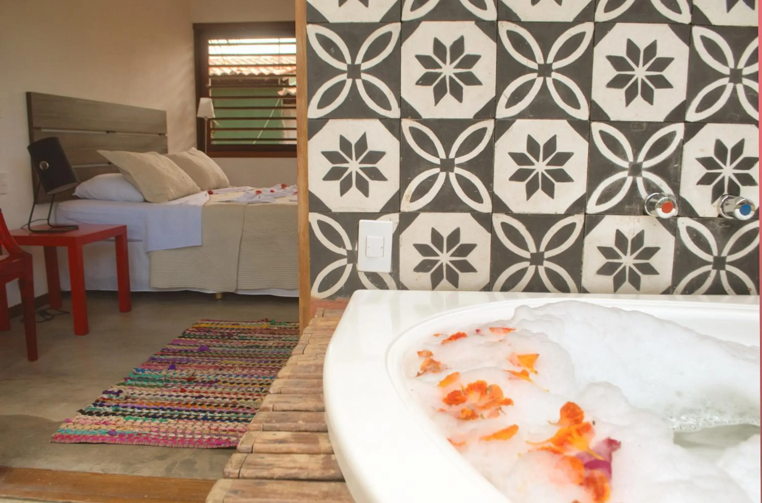 Bed in Naquela Jericoacoara Bed in Naquela Jericoacoara