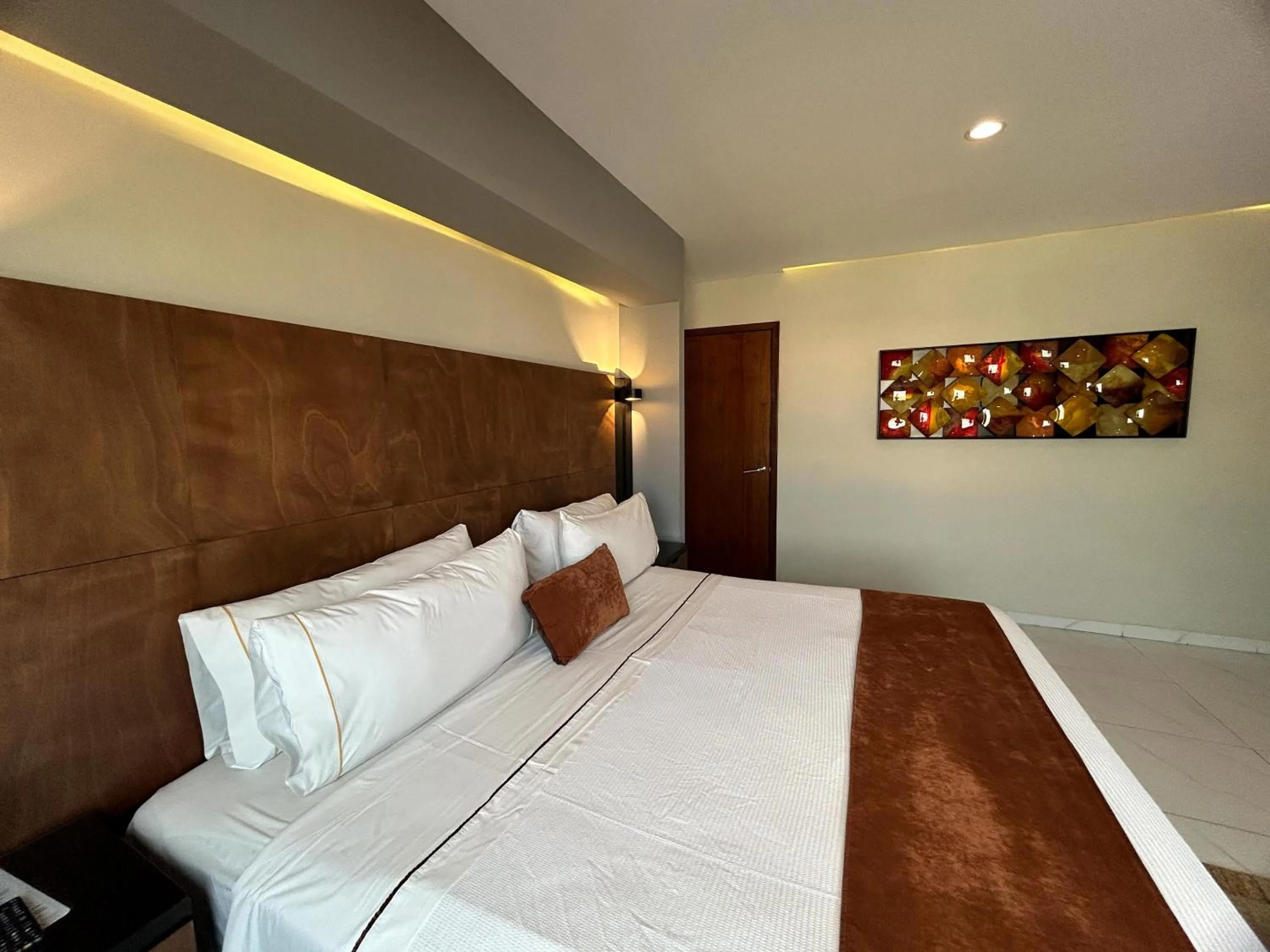 Decorative detail, Bed in Hotel Dali Plaza Ejecutivo