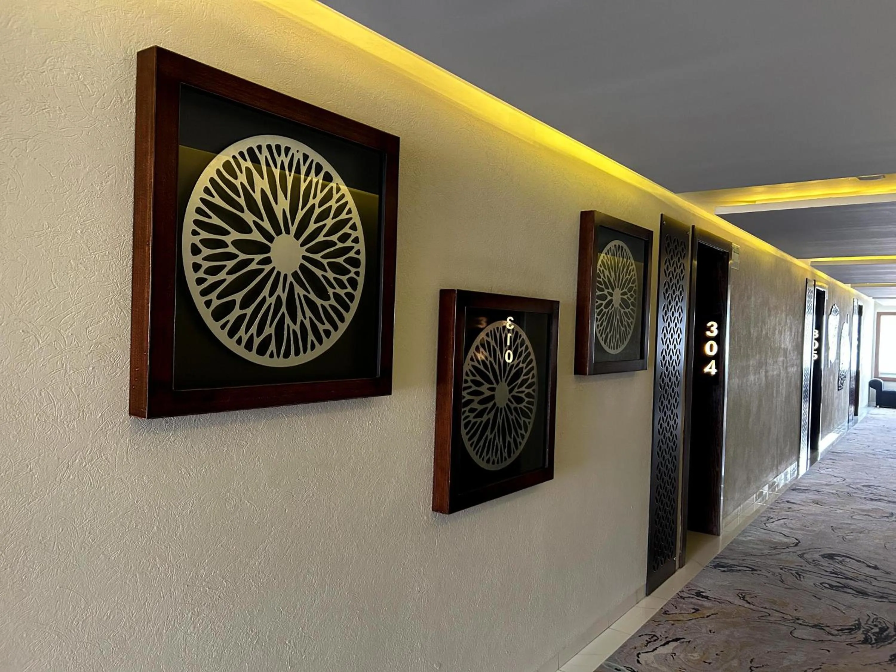 Decorative detail in Hotel Dali Plaza Ejecutivo