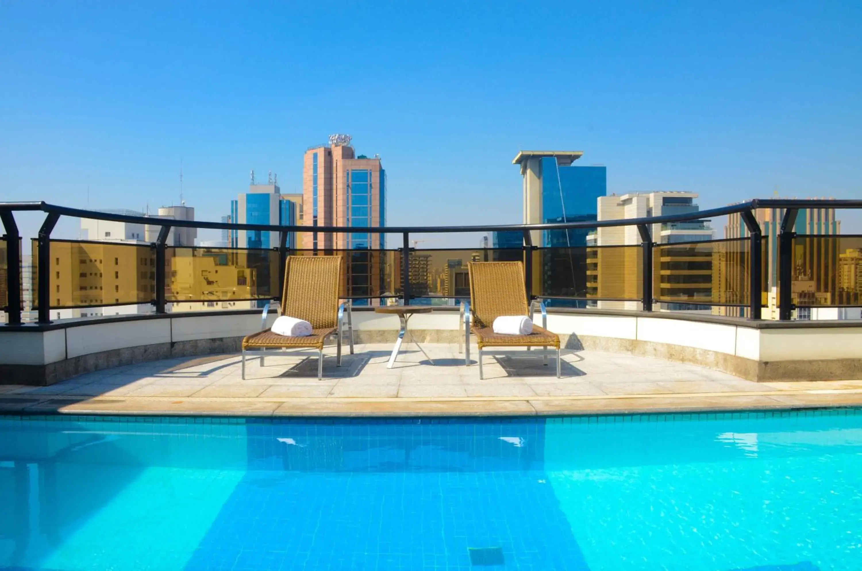 Pool view in Transamerica Executive Faria Lima Pool view in Transamerica Executive Faria Lima