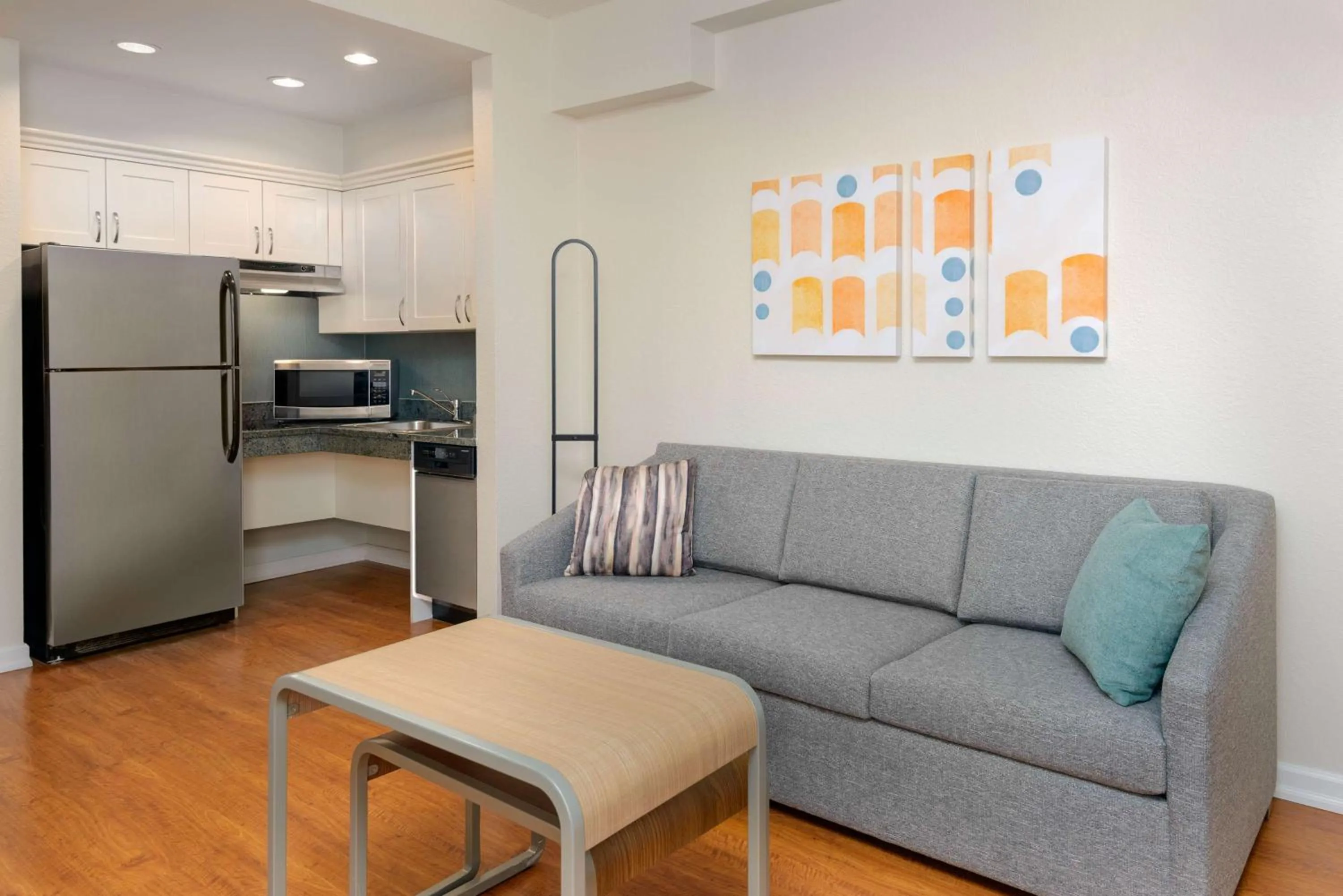 Living room in Homewood Suites by Hilton Bonita Springs, FL