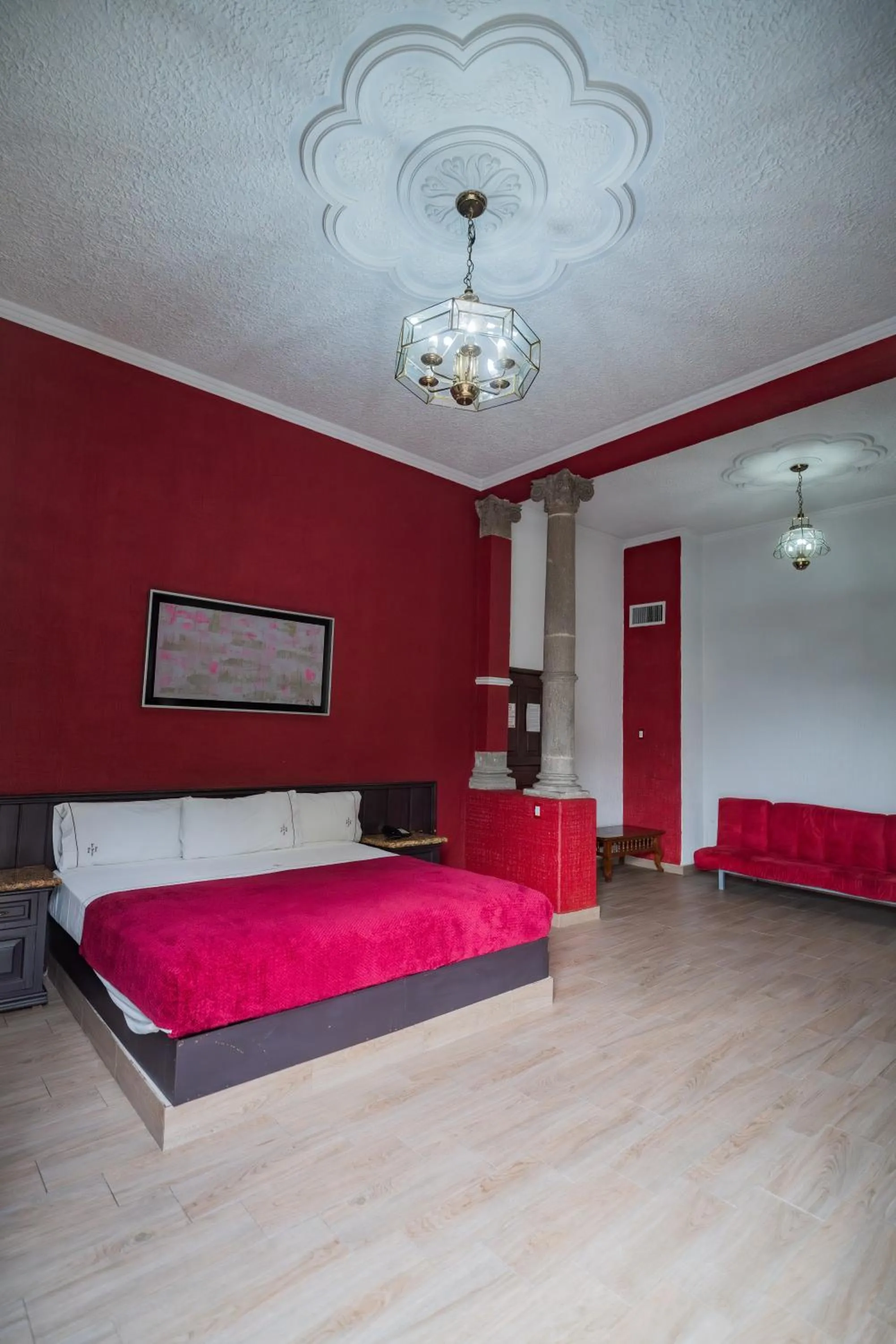 Bed in Hotel Don Quijote Plaza - Guadalajara Centro Historico