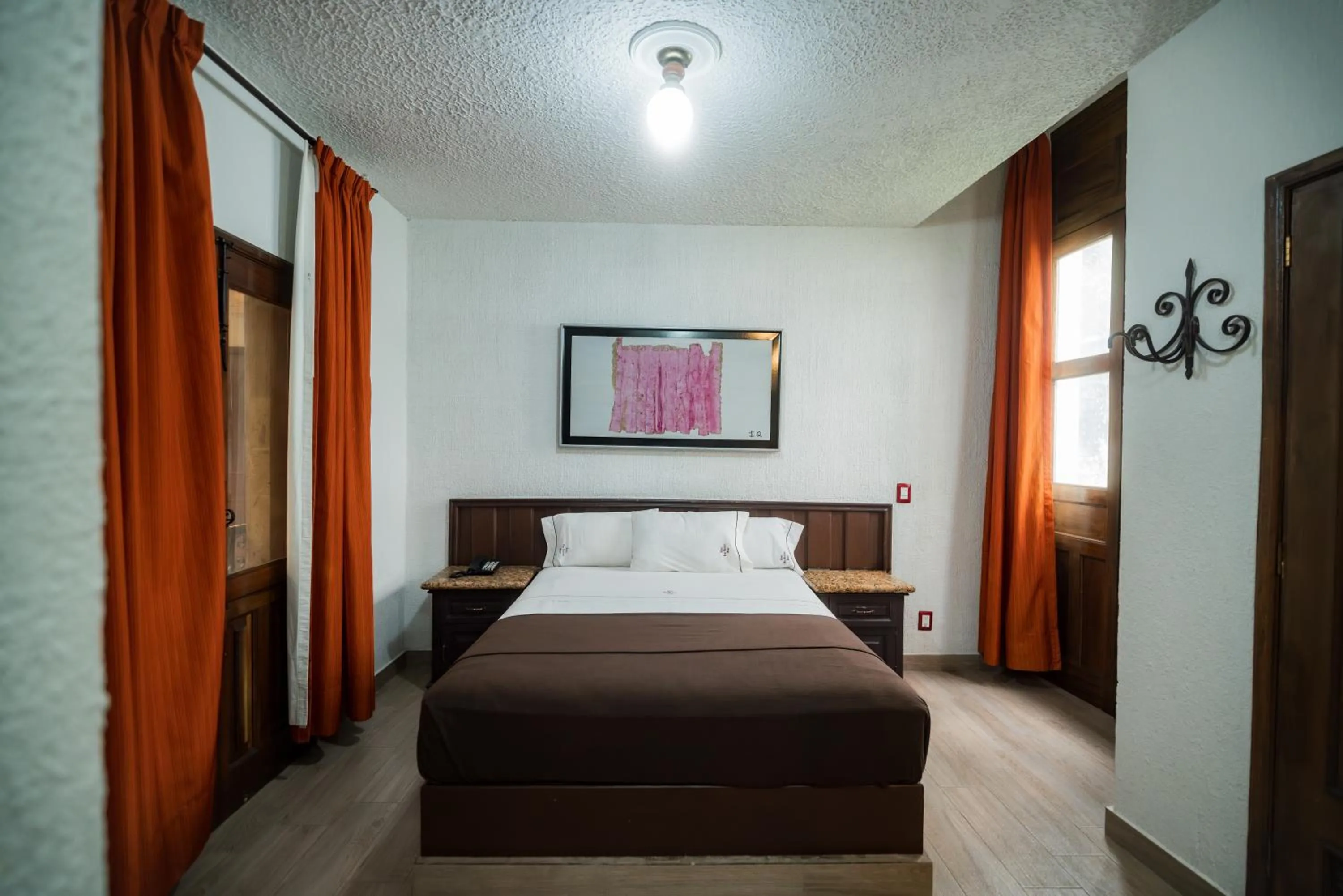 Bed in Hotel Don Quijote Plaza - Guadalajara Centro Historico