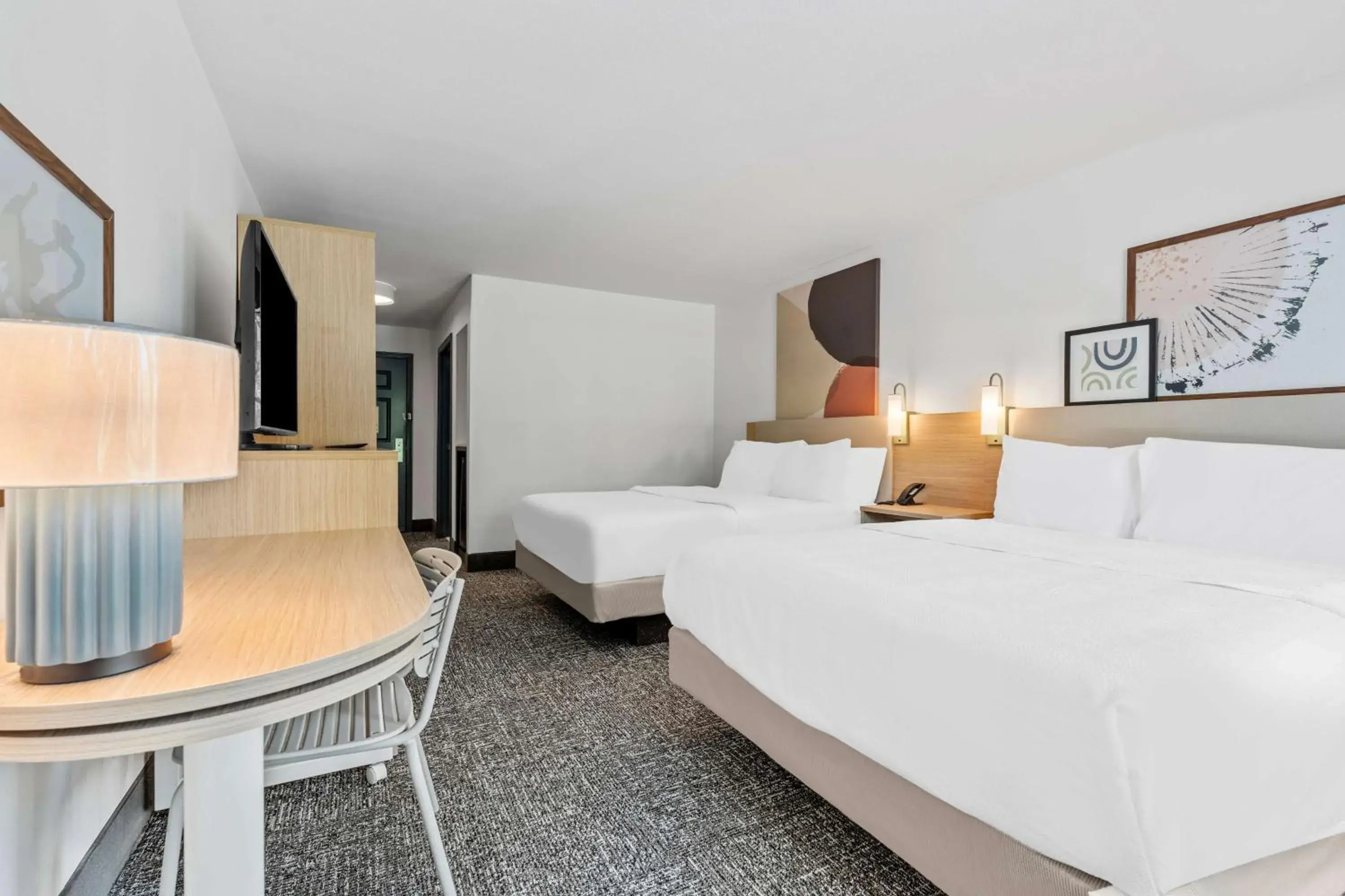 Bed in Spark By Hilton St. Augustine I 95 Bed in Spark By Hilton St. Augustine I 95