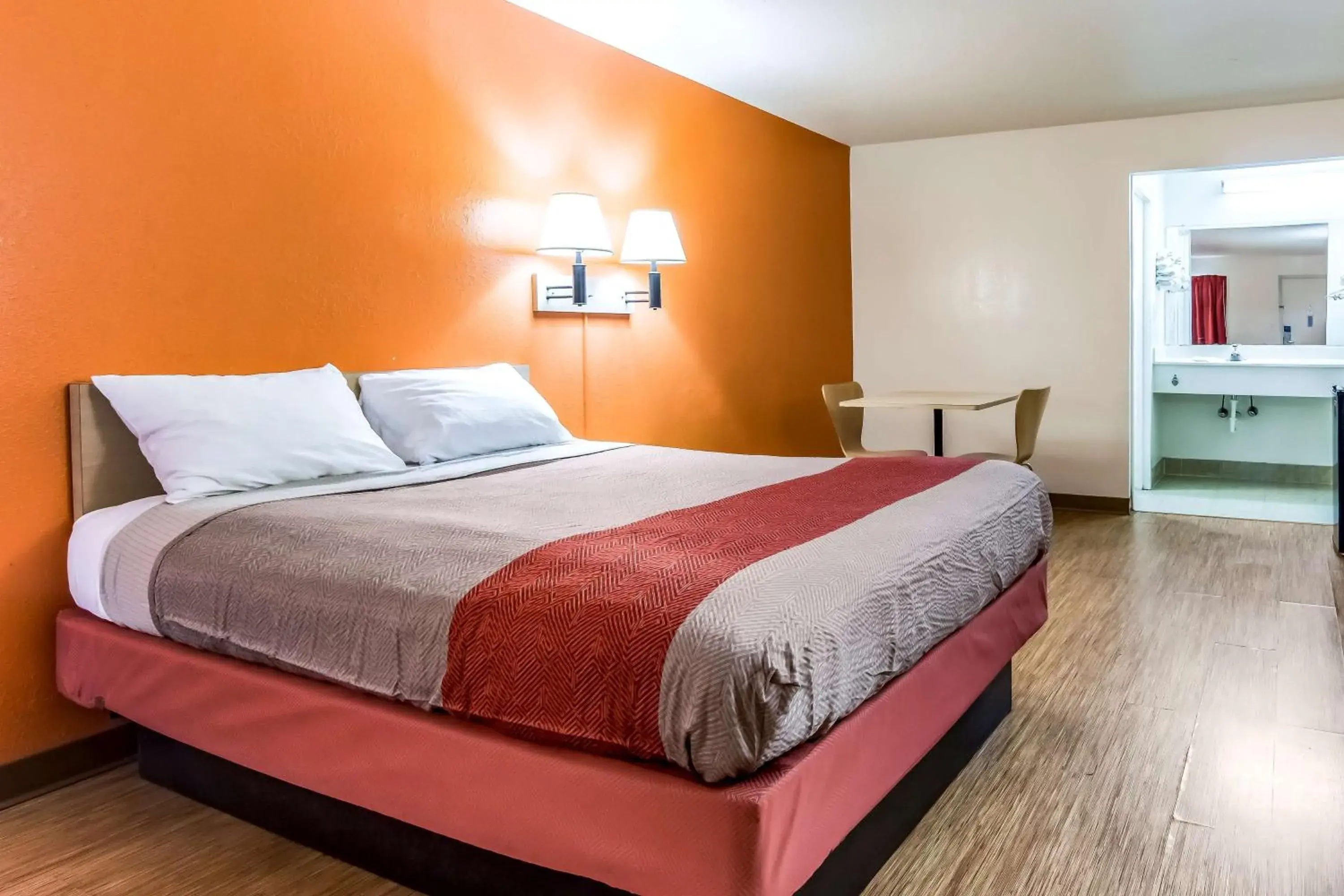 Queen Room - single occupancy - Disability Access - Smoking in Motel 6-Raleigh, NC - Cary Queen Room - single occupancy - Disability Access - Smoking in Motel 6-Raleigh, NC - Cary
