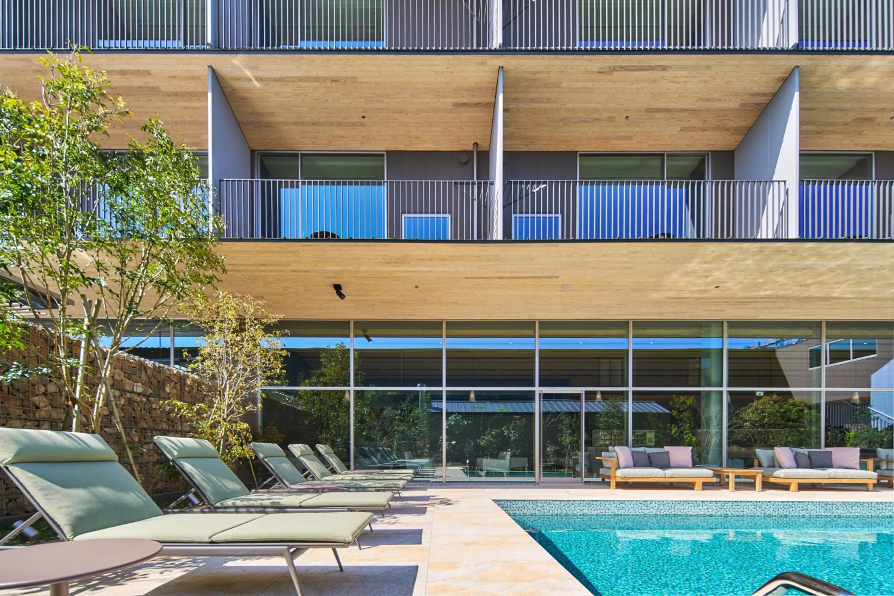 Swimming pool in The Meibia Miyazaki