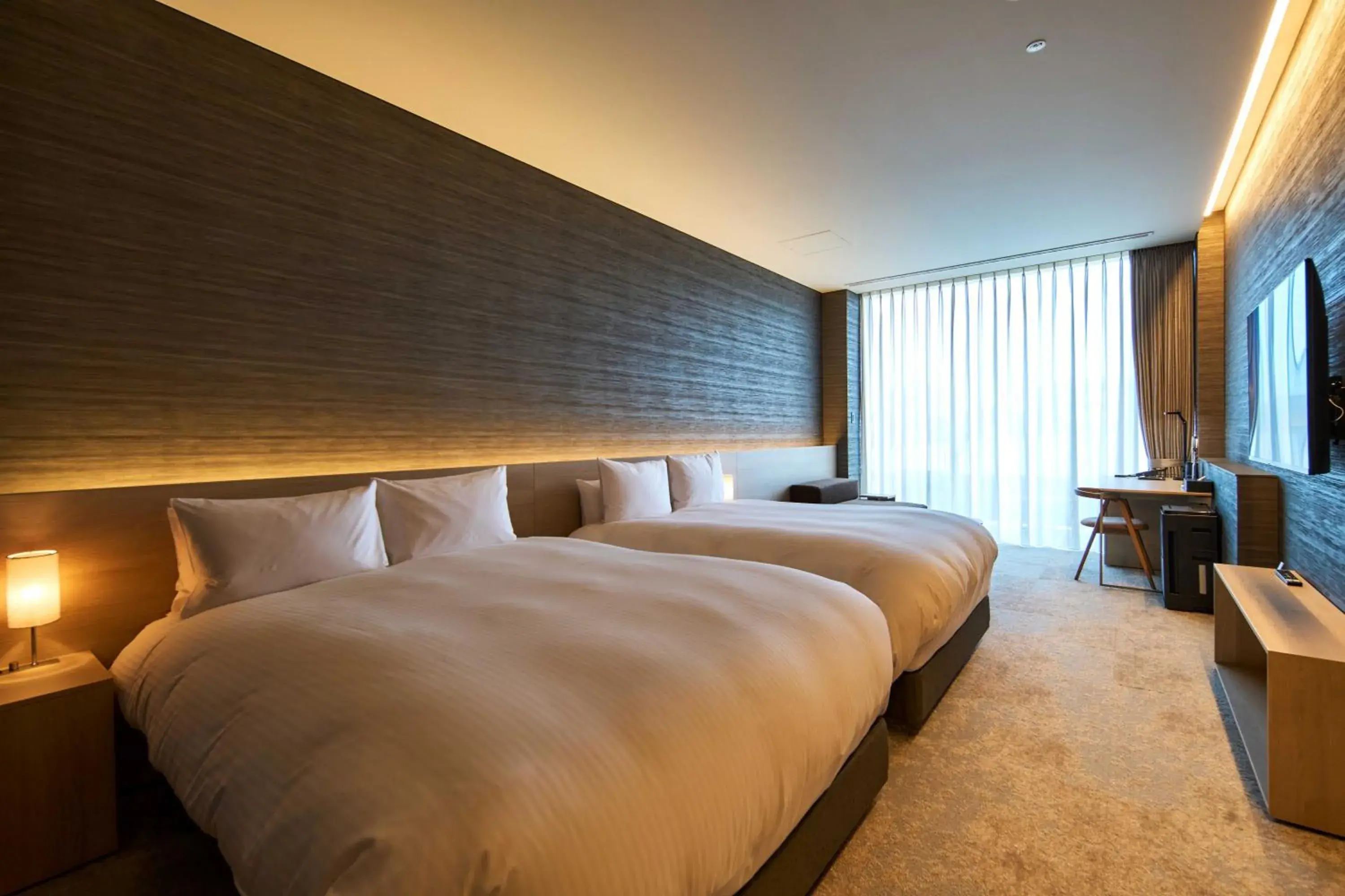 Bed in The Meibia Miyazaki Bed in The Meibia Miyazaki