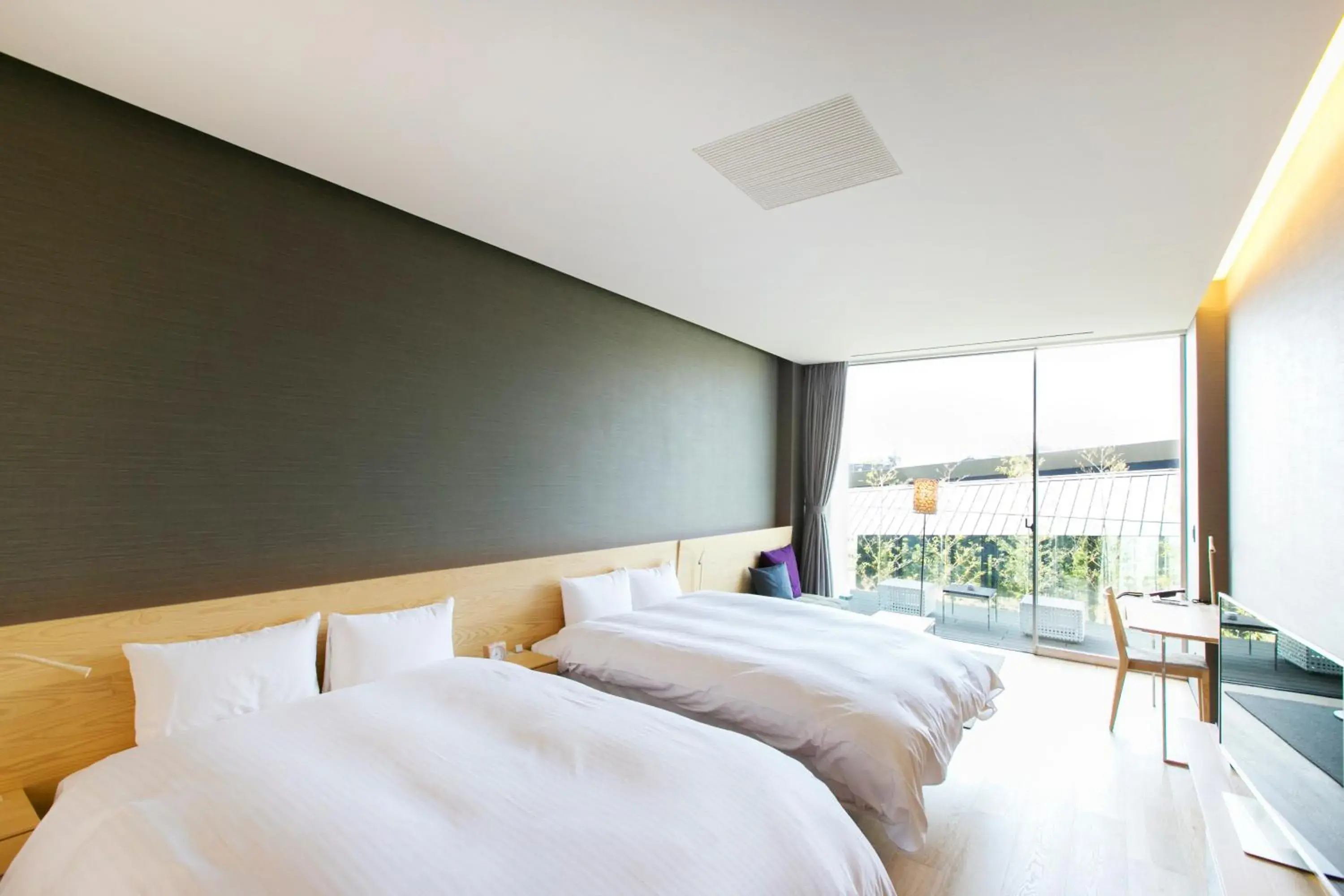 Photo of the whole room, Bed in The Meibia Miyazaki Photo of the whole room, Bed in The Meibia Miyazaki