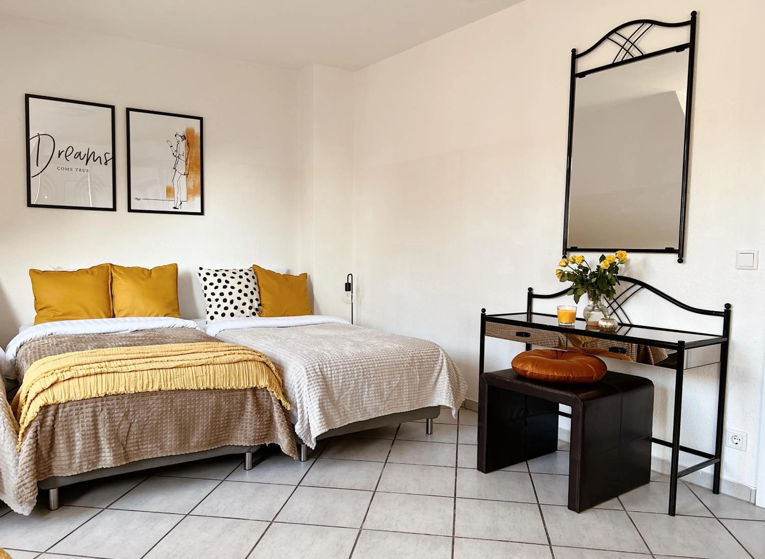 Bed in Old Town Apartments