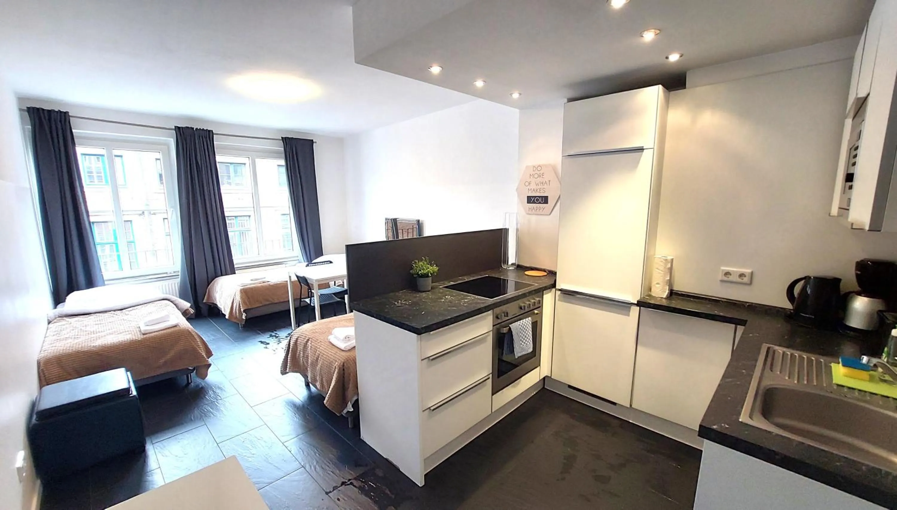 Bed in Old Town Apartments