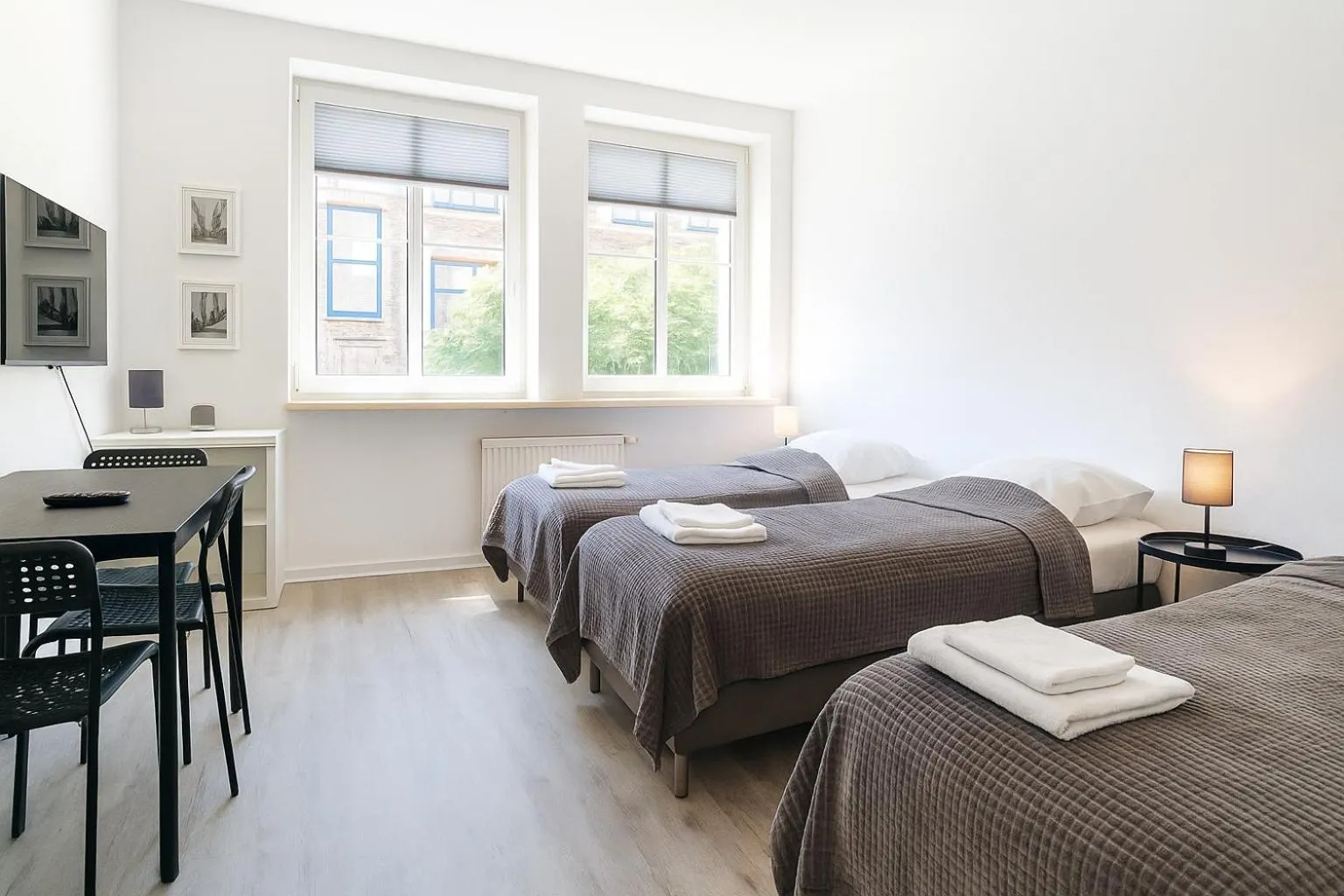 Bed in Old Town Apartments