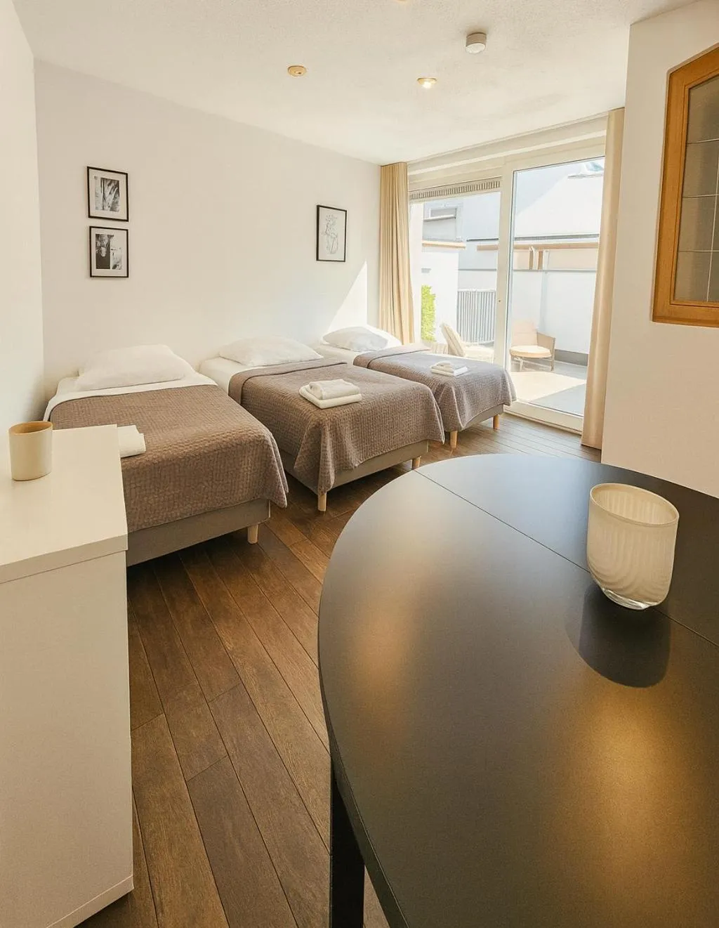 Bed in Old Town Apartments