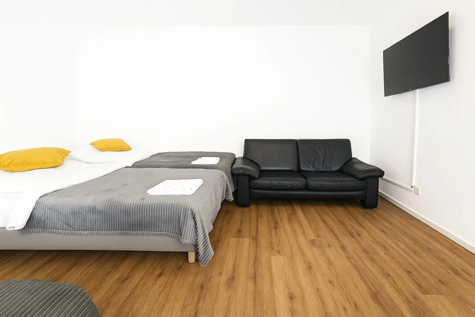 Bed in Old Town Apartments