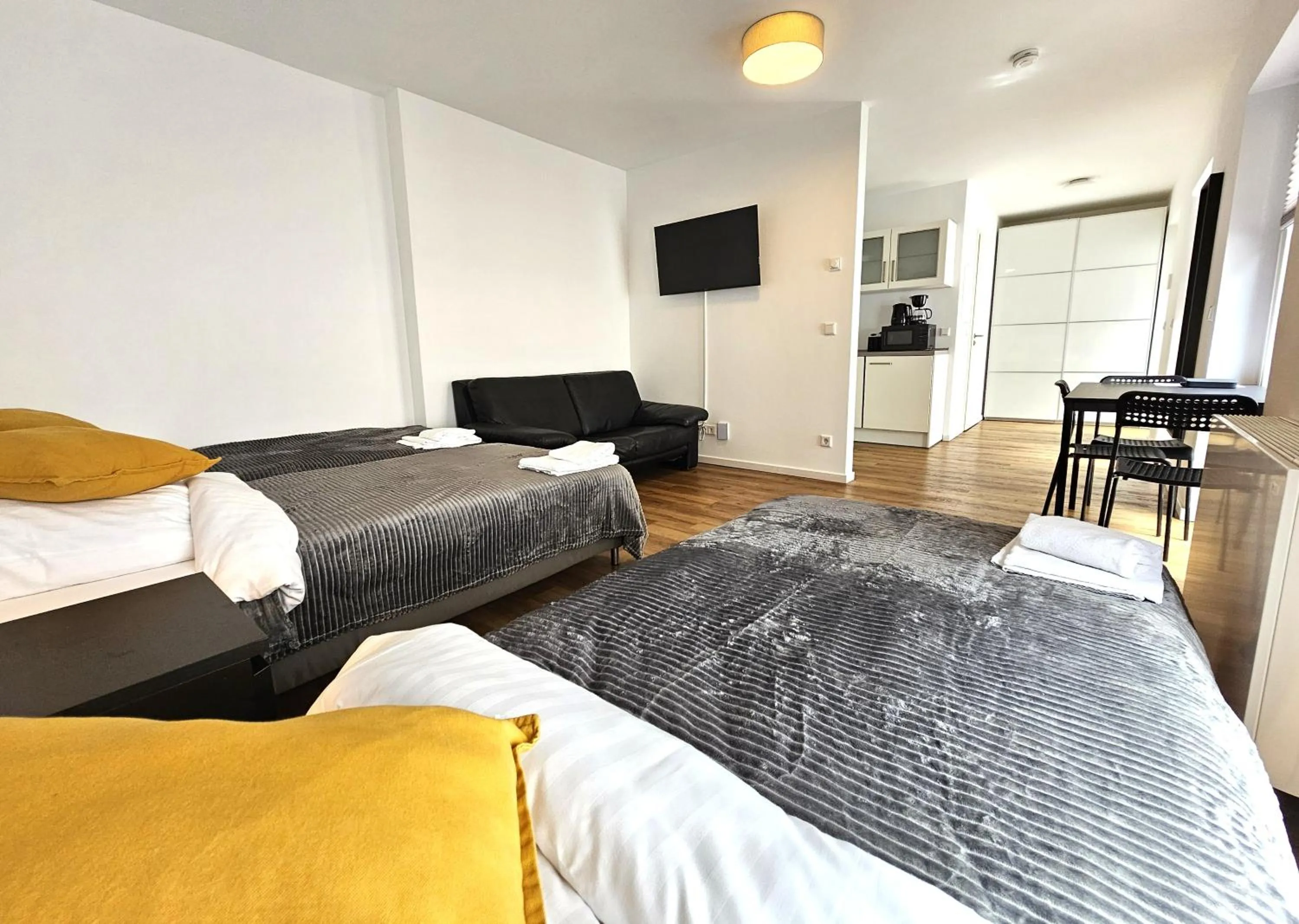 Bed in Old Town Apartments