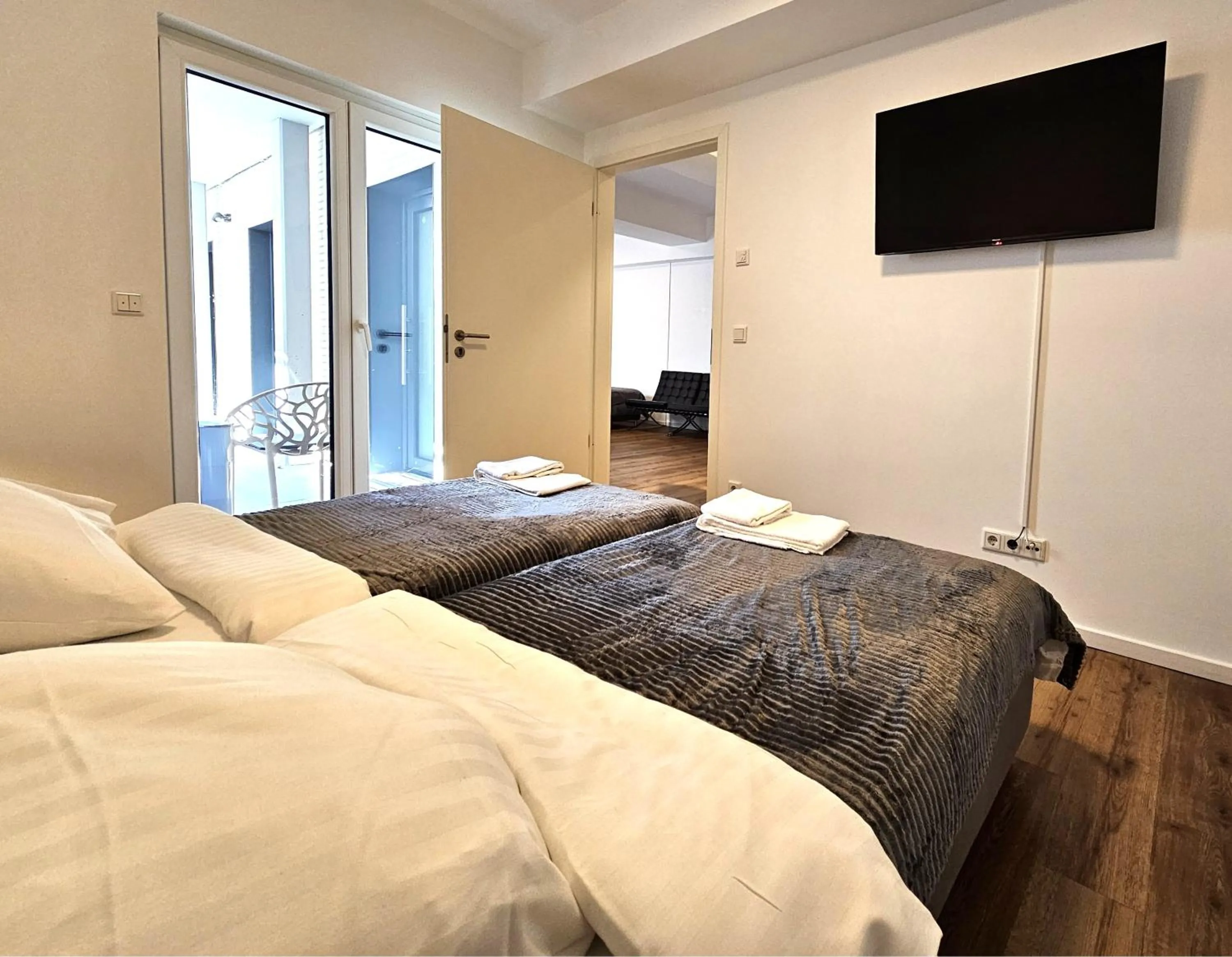 Bed in Old Town Apartments