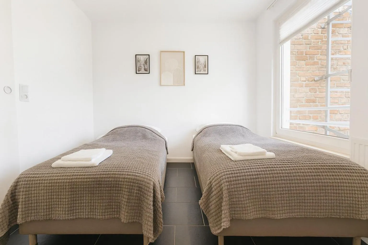 Bed in Old Town Apartments