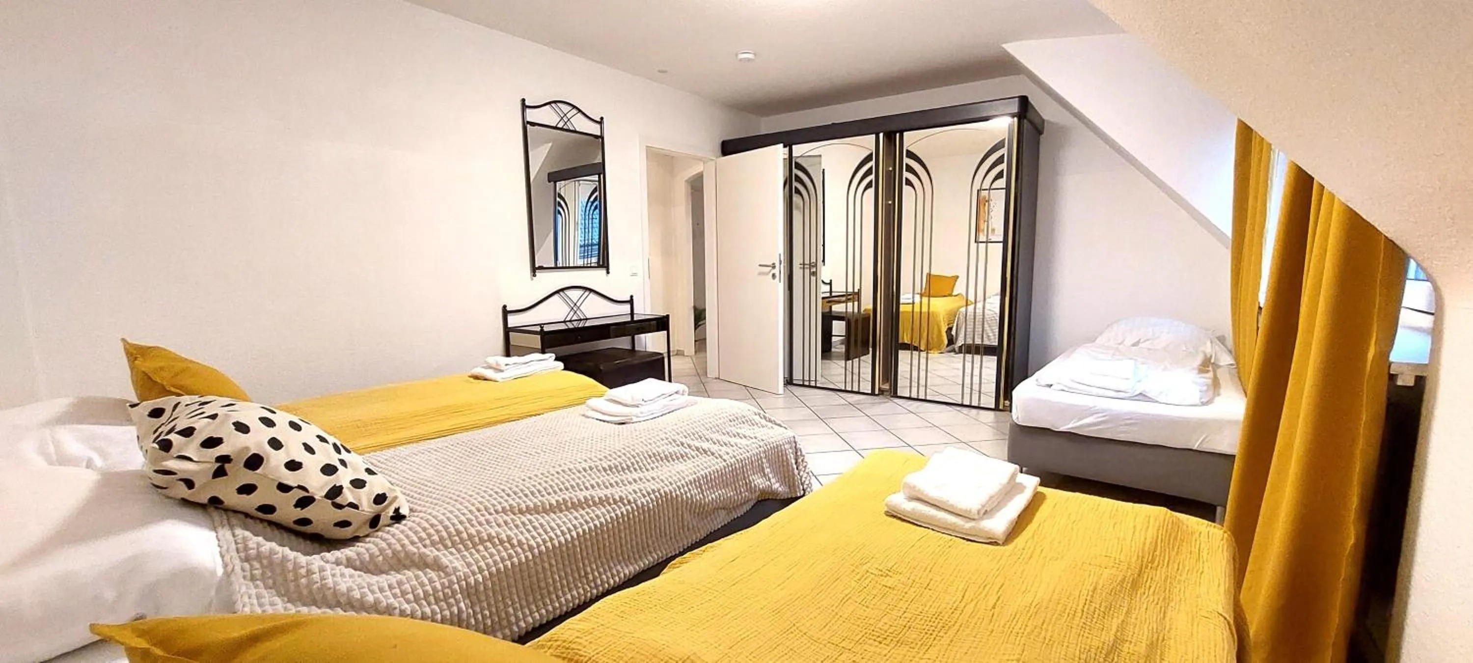 Bed in Old Town Apartments