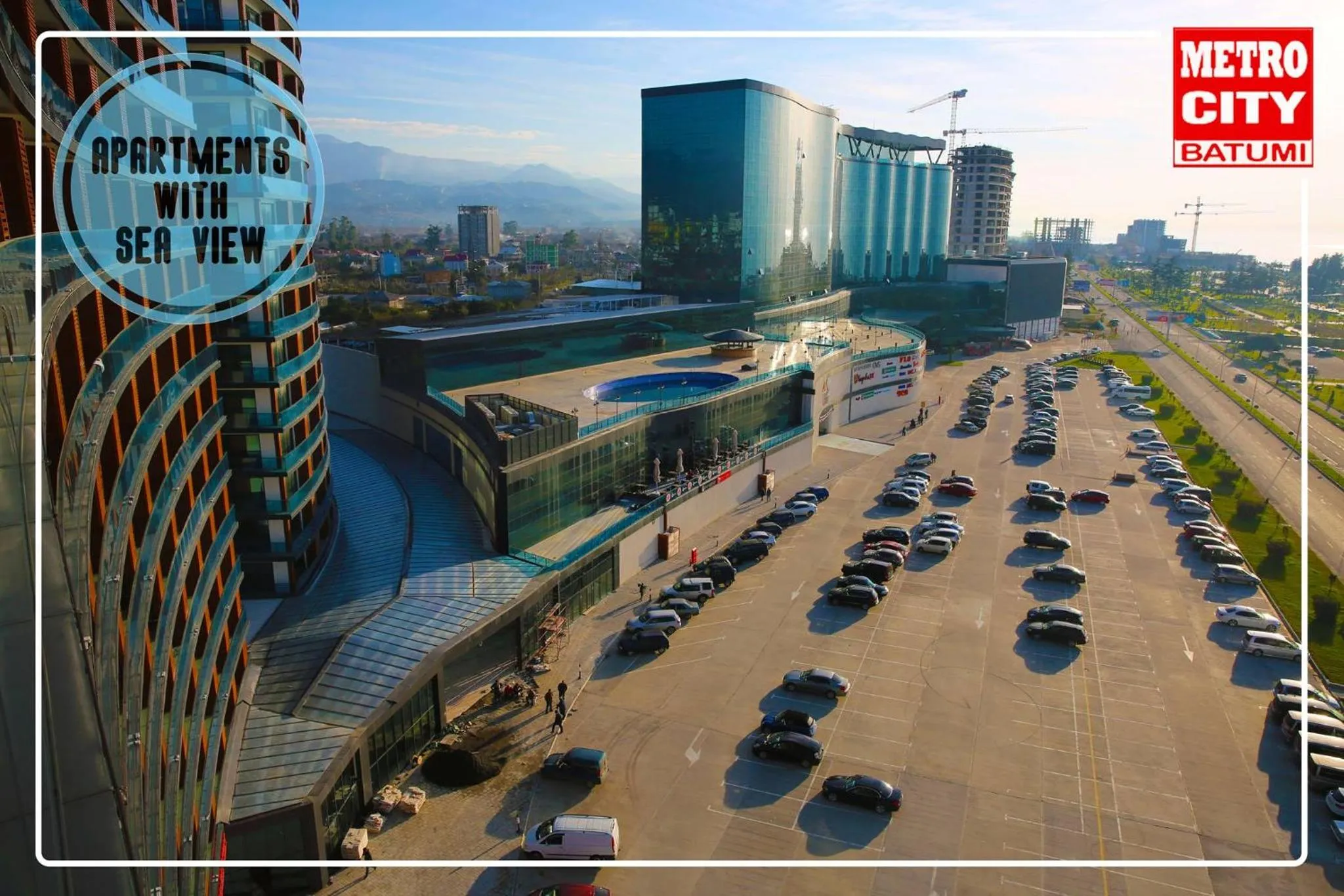 Facade/entrance in Euphoria Apartments