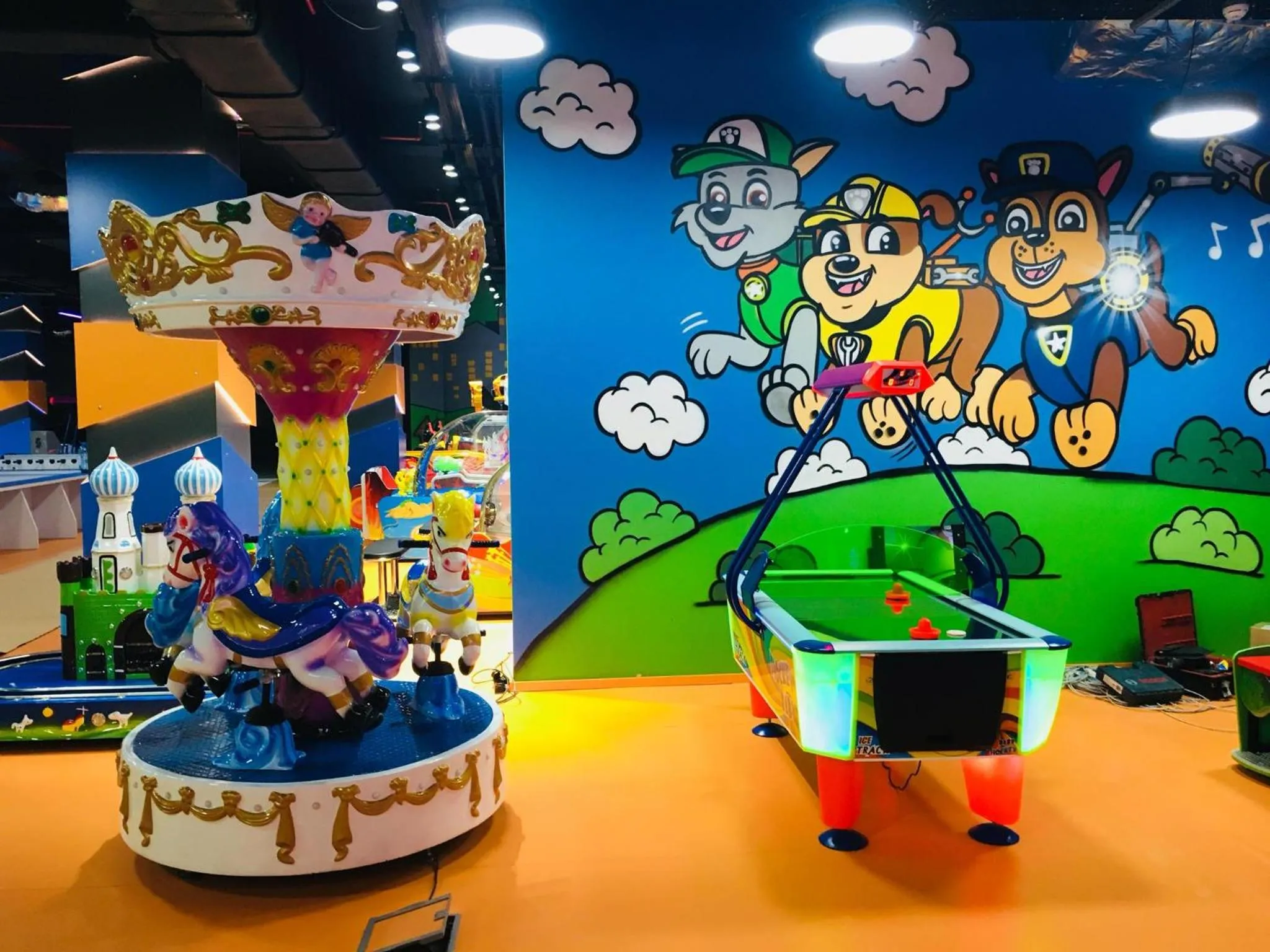 Game Room in Euphoria Apartments