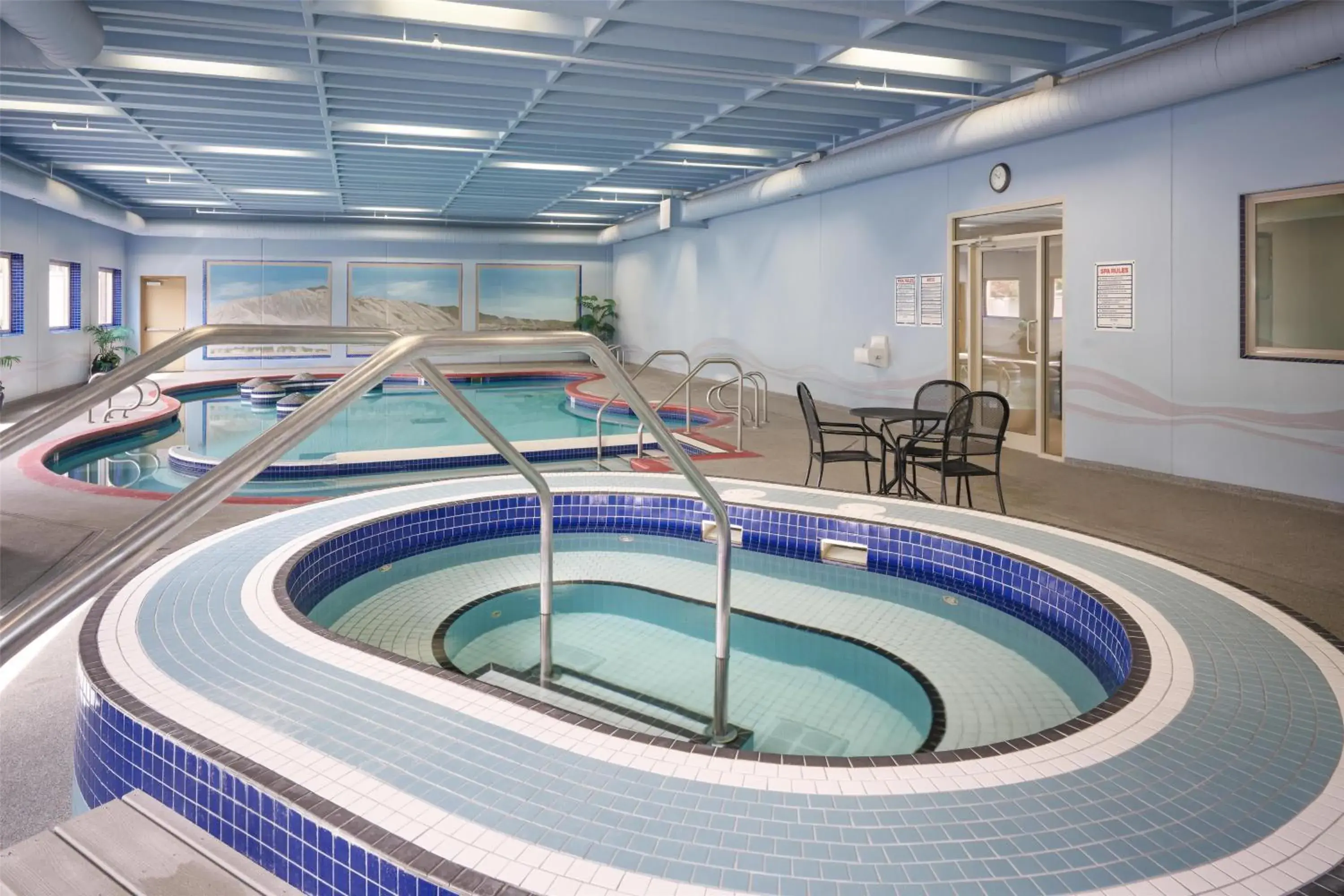 Pool view in Best Western Plus Kamloops Hotel Pool view in Best Western Plus Kamloops Hotel