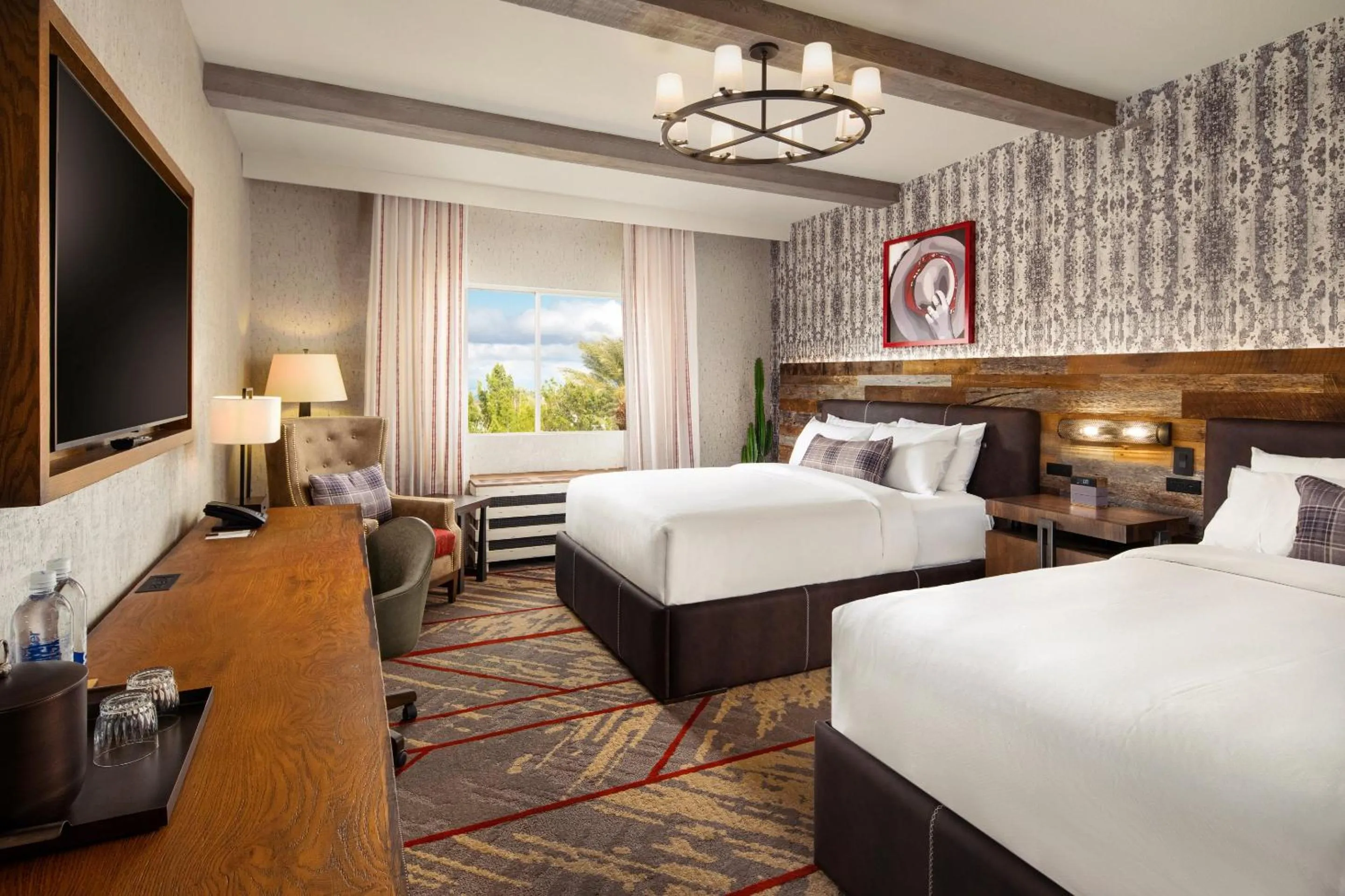 Bed in Silverton Casino Lodge