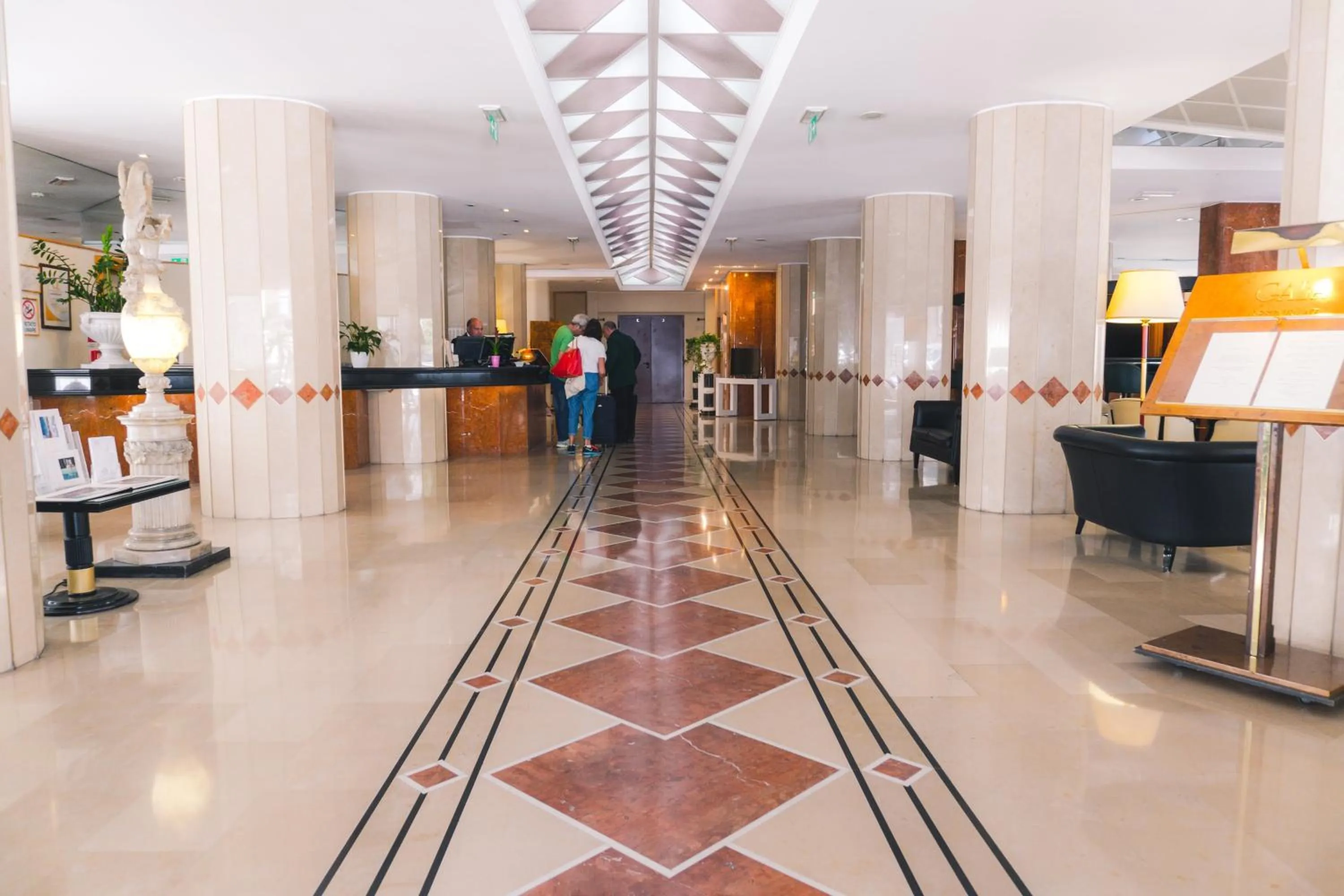 Facade/entrance in Grand Hotel Excelsior