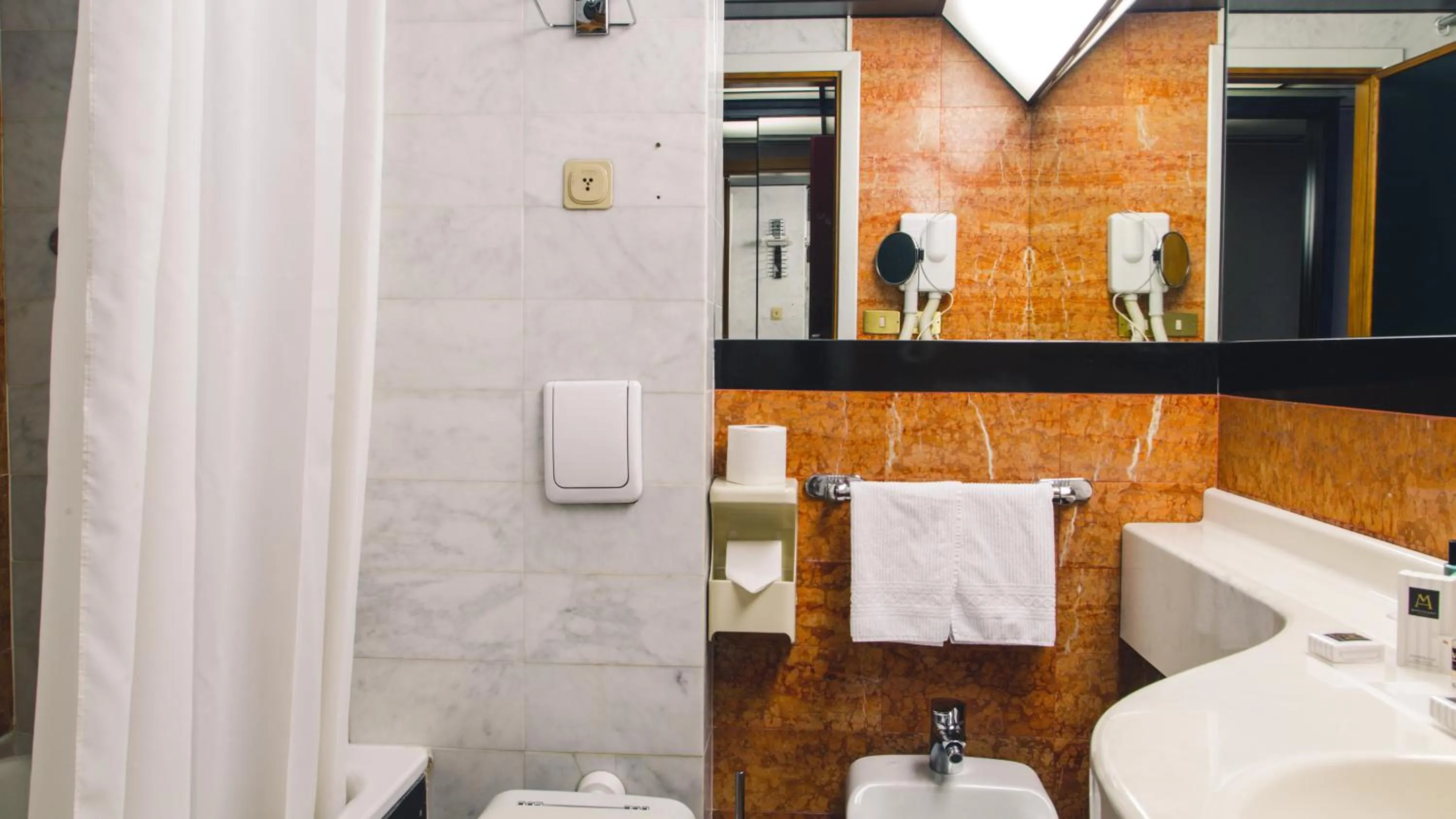 Bathroom in Grand Hotel Excelsior