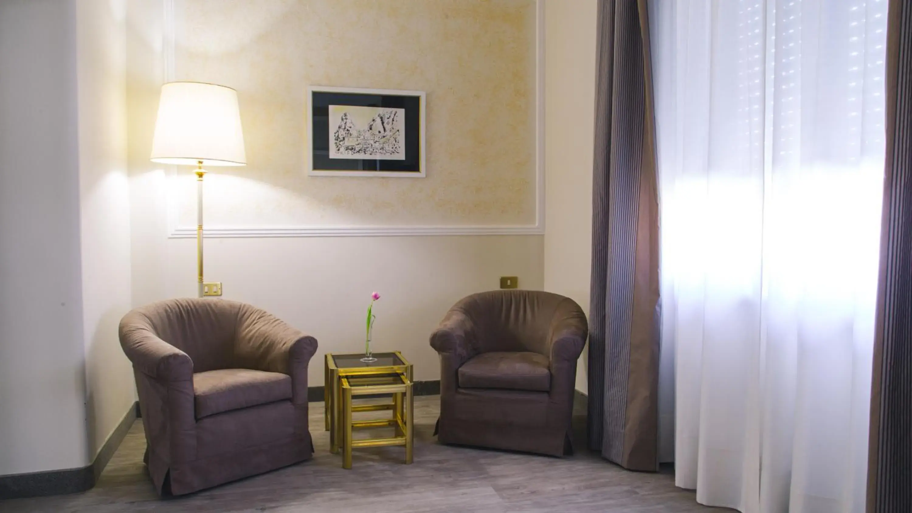 Living room in Grand Hotel Excelsior Living room in Grand Hotel Excelsior