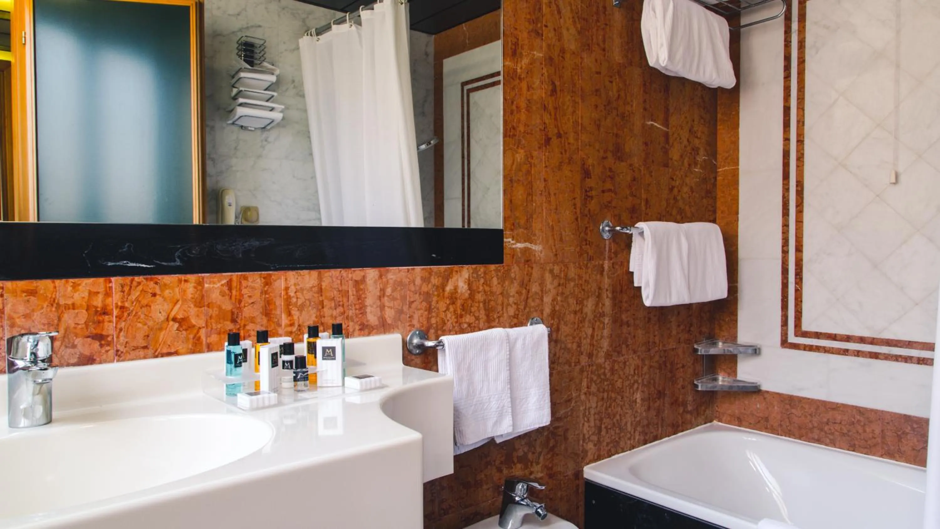 Bathroom in Grand Hotel Excelsior